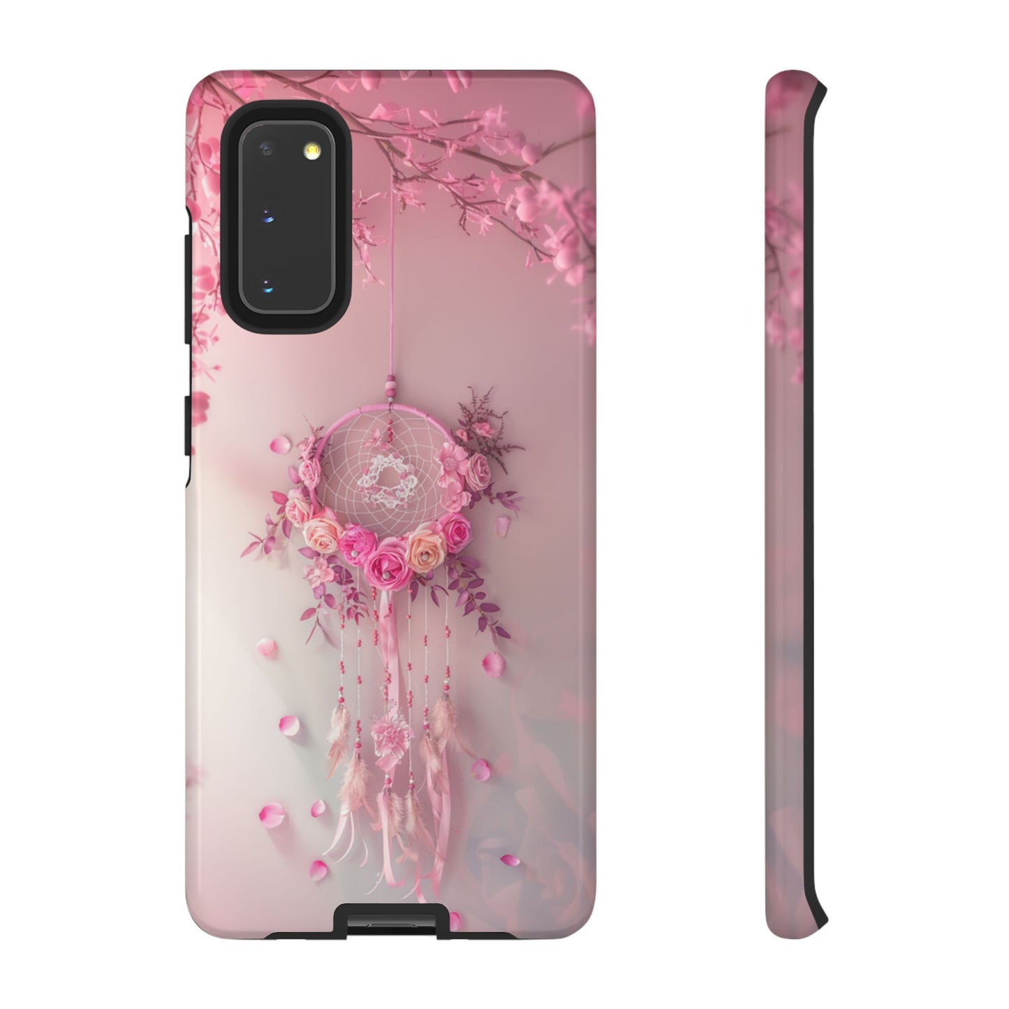 Pink Rose Dreamcatcher - Tough Samsung Galaxy Case