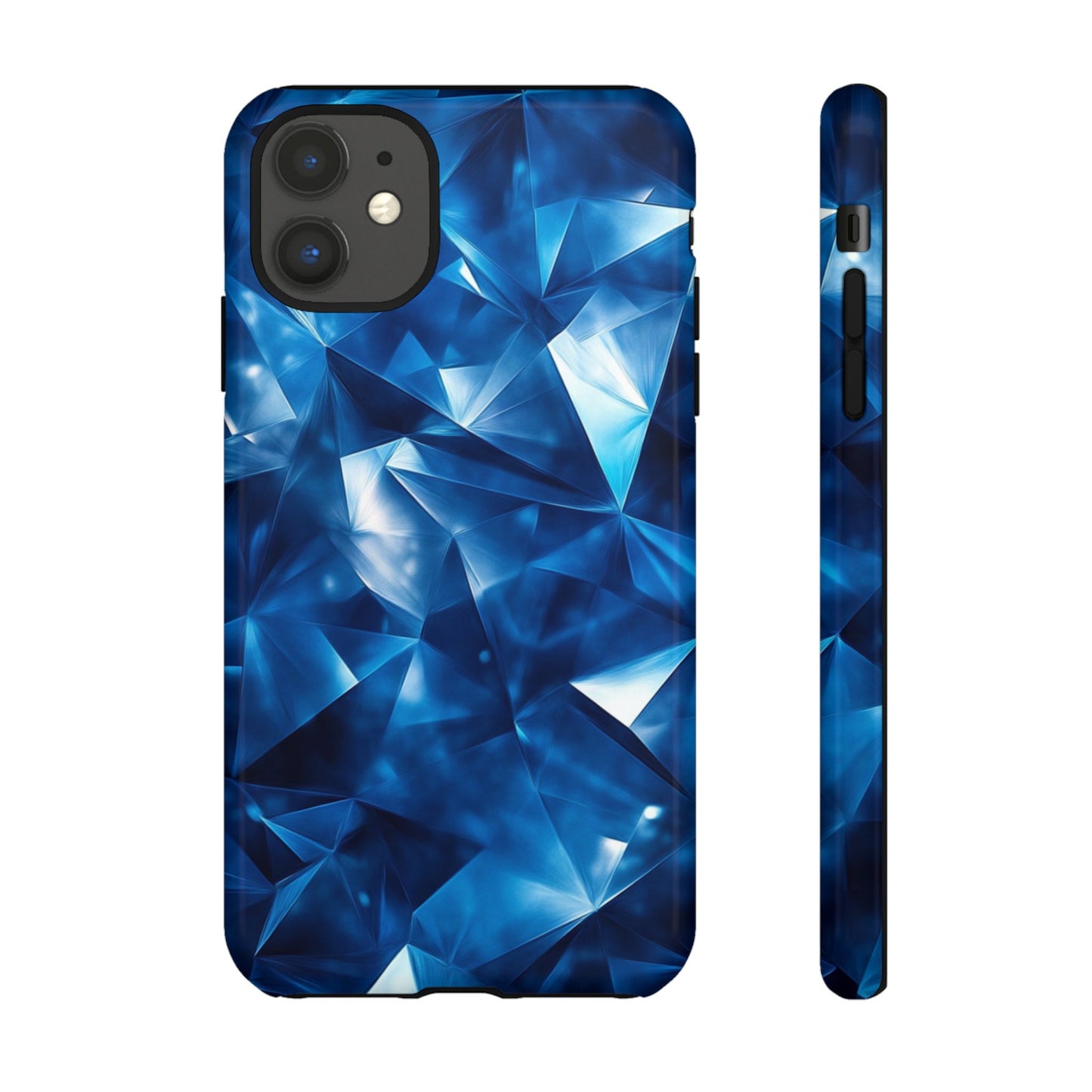 Sapphire Crystal Shards - Tough iPhone Case