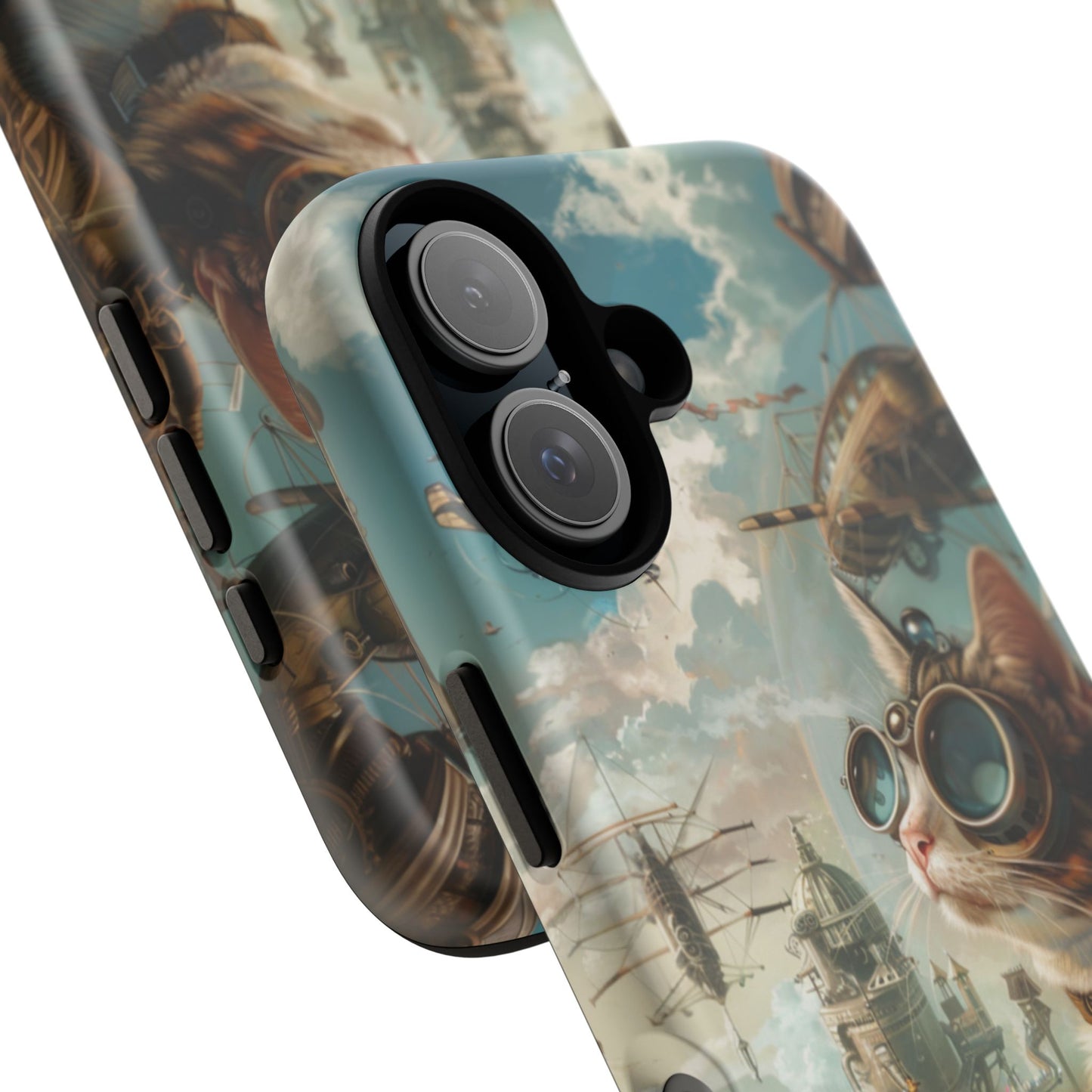 Steampunk Aviator Cat - Tough iPhone Case
