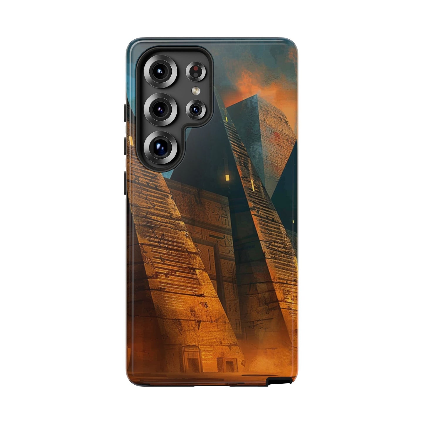 Ancient Egyptian Pyramids Sunset - Tough Samsung Galaxy Case