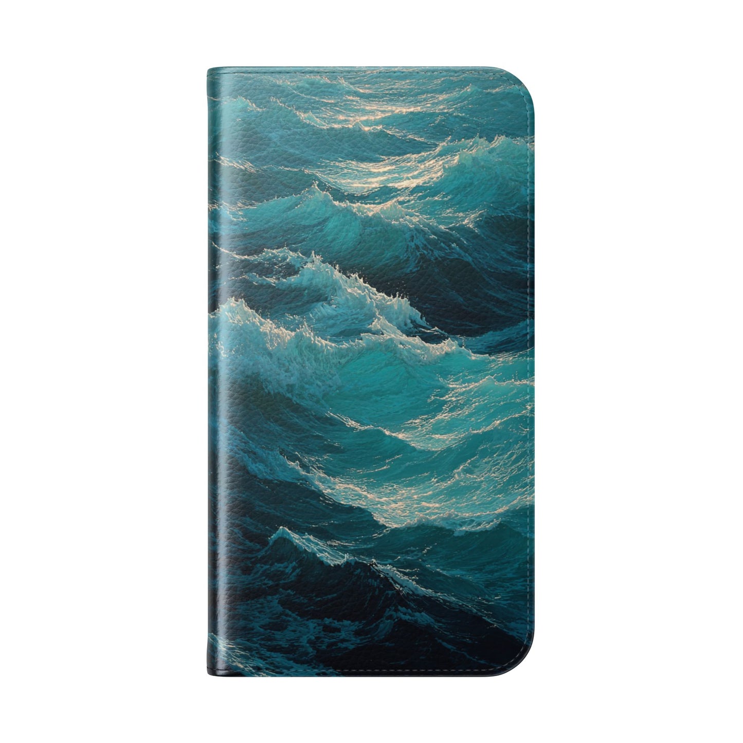 Ocean Waves - Wallet Flip Case