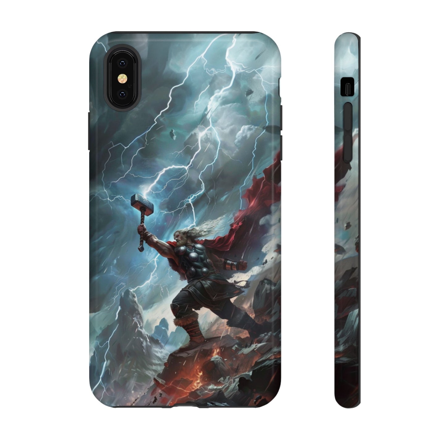 Thor Lightning Storm - Tough iPhone Case