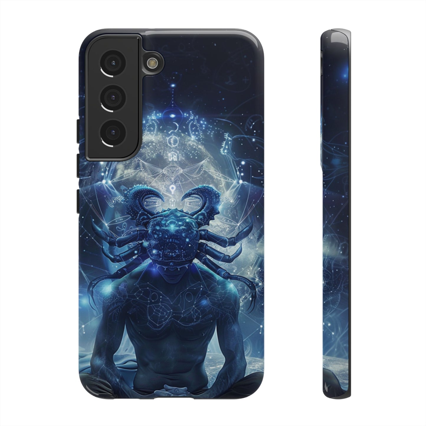 Celestial Cancer Guardian Phone Case – iPhone, Google Pixel, Samsung Galaxy