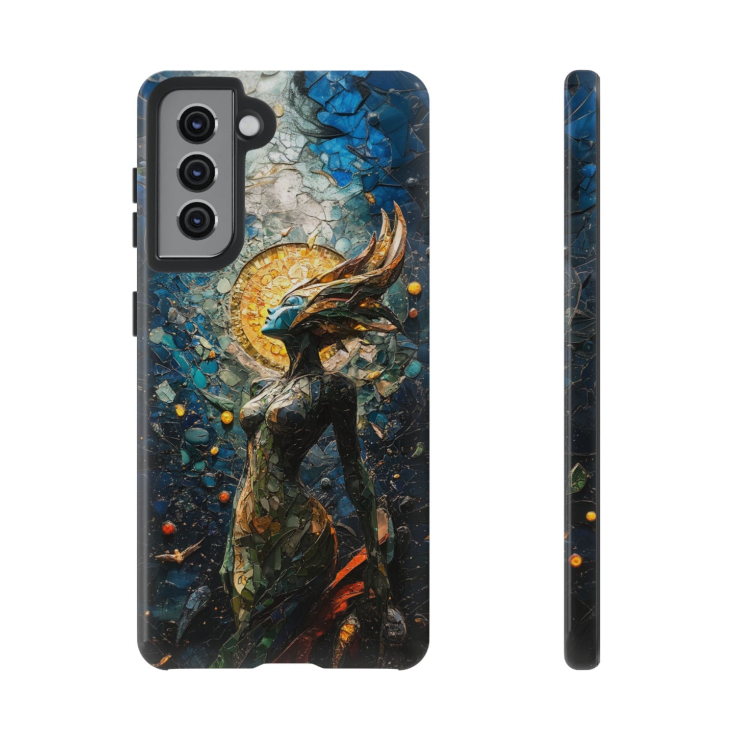 Ethereal Mosaic Goddess Phone Case - iPhone, Google Pixel, Samsung Galaxy