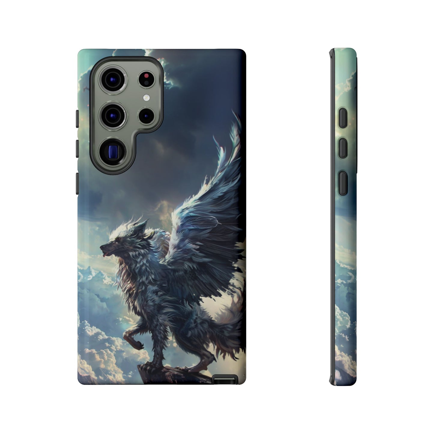 Winged Wolf Protector - iPhone, Google Pixel, Samsung Galaxy