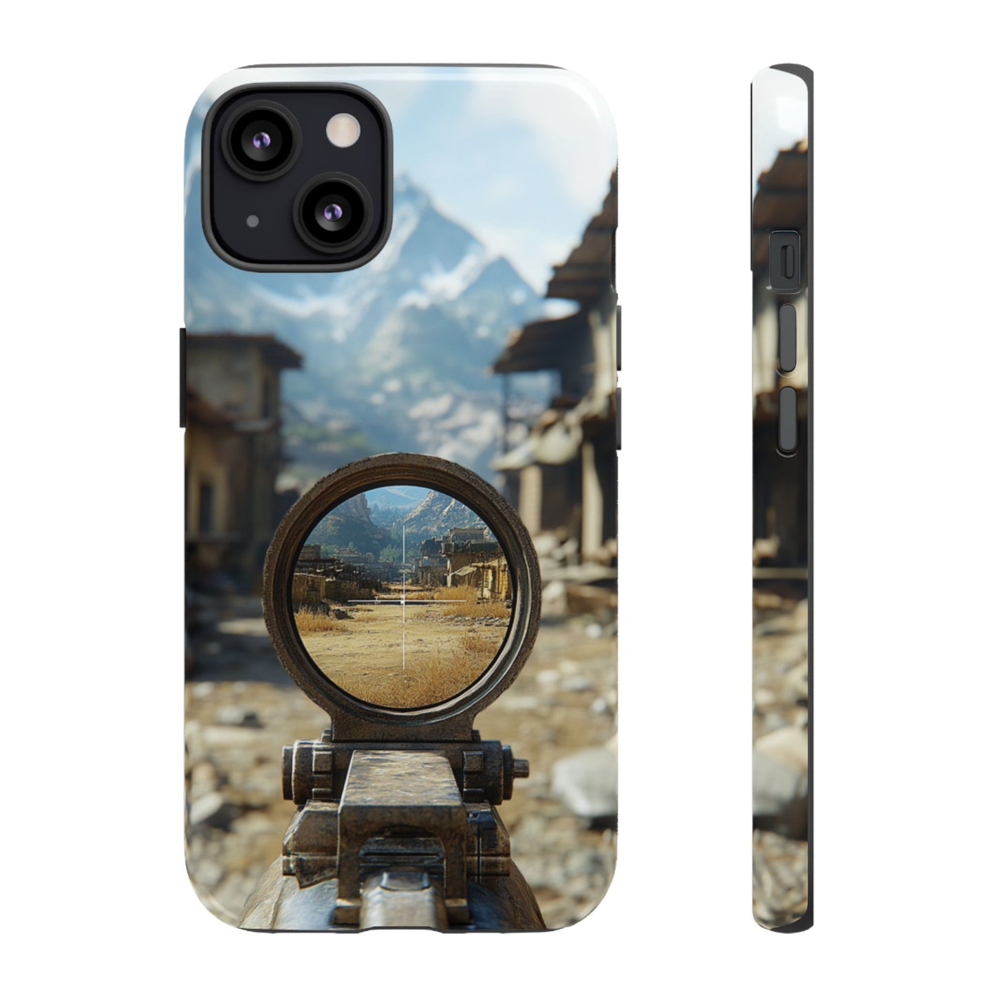 Desert Sniper Focus - Tough iPhone Case