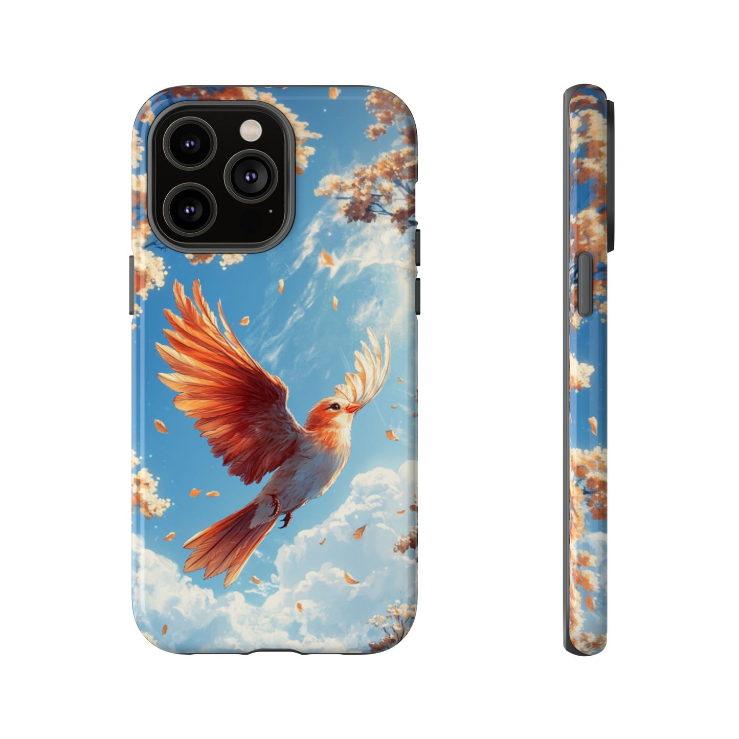 Autumn Skies Songbird – Tough iPhone Case