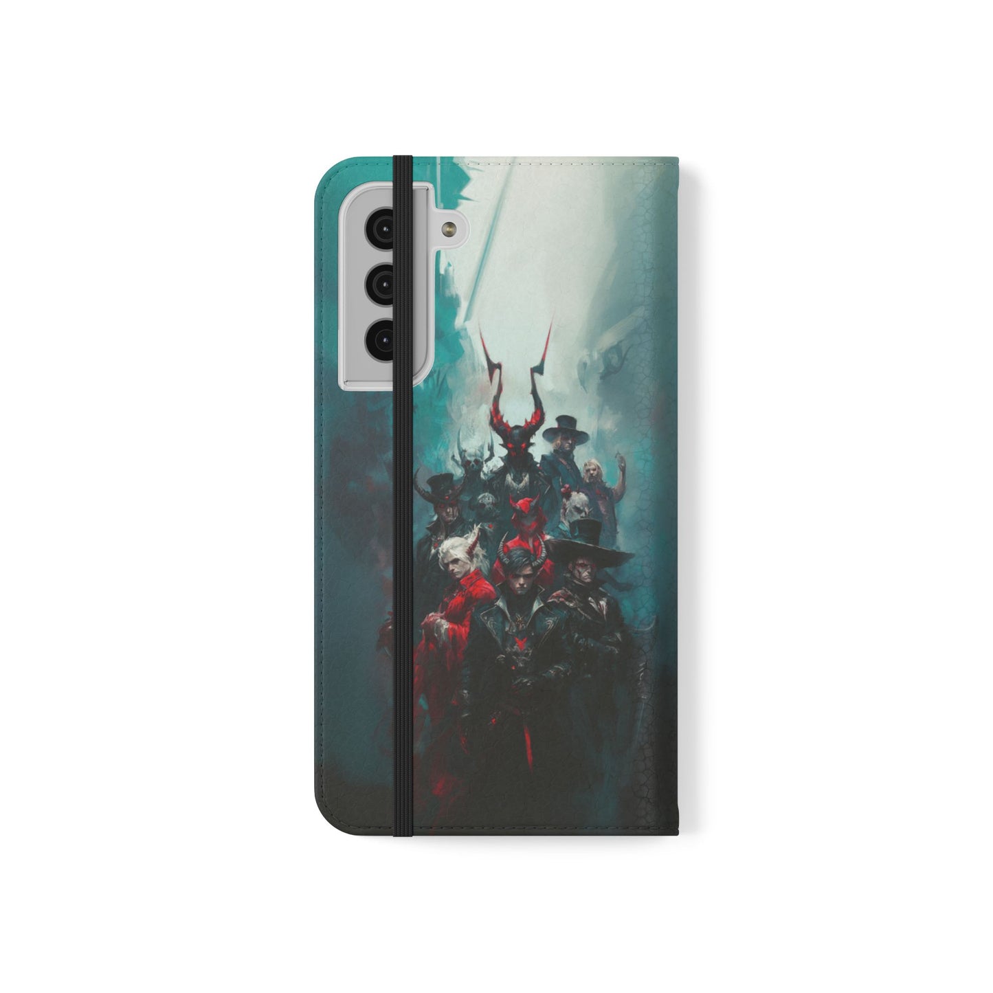 Dark Fantasy Demon Hunters - Wallet Flip Case