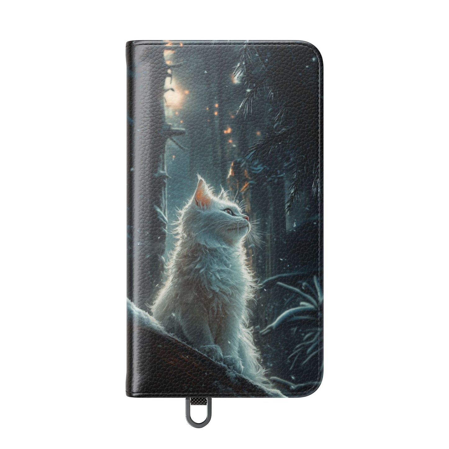 Winter Spirit Cat - Wallet Flip Case