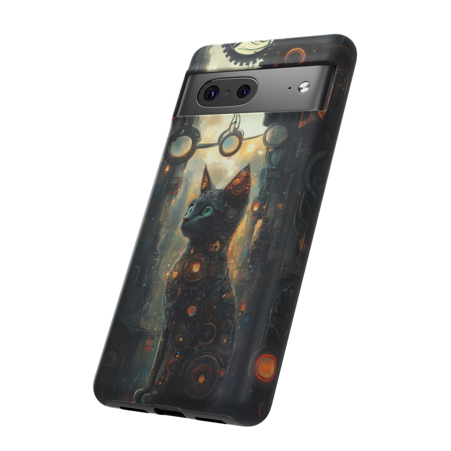 Industrial Revolution Cat Phone Case - iPhone, Google Pixel, Samsung Galaxy