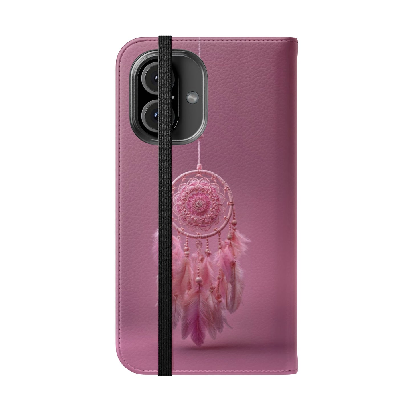Pink Lace Dreamcatcher - Wallet Flip Case