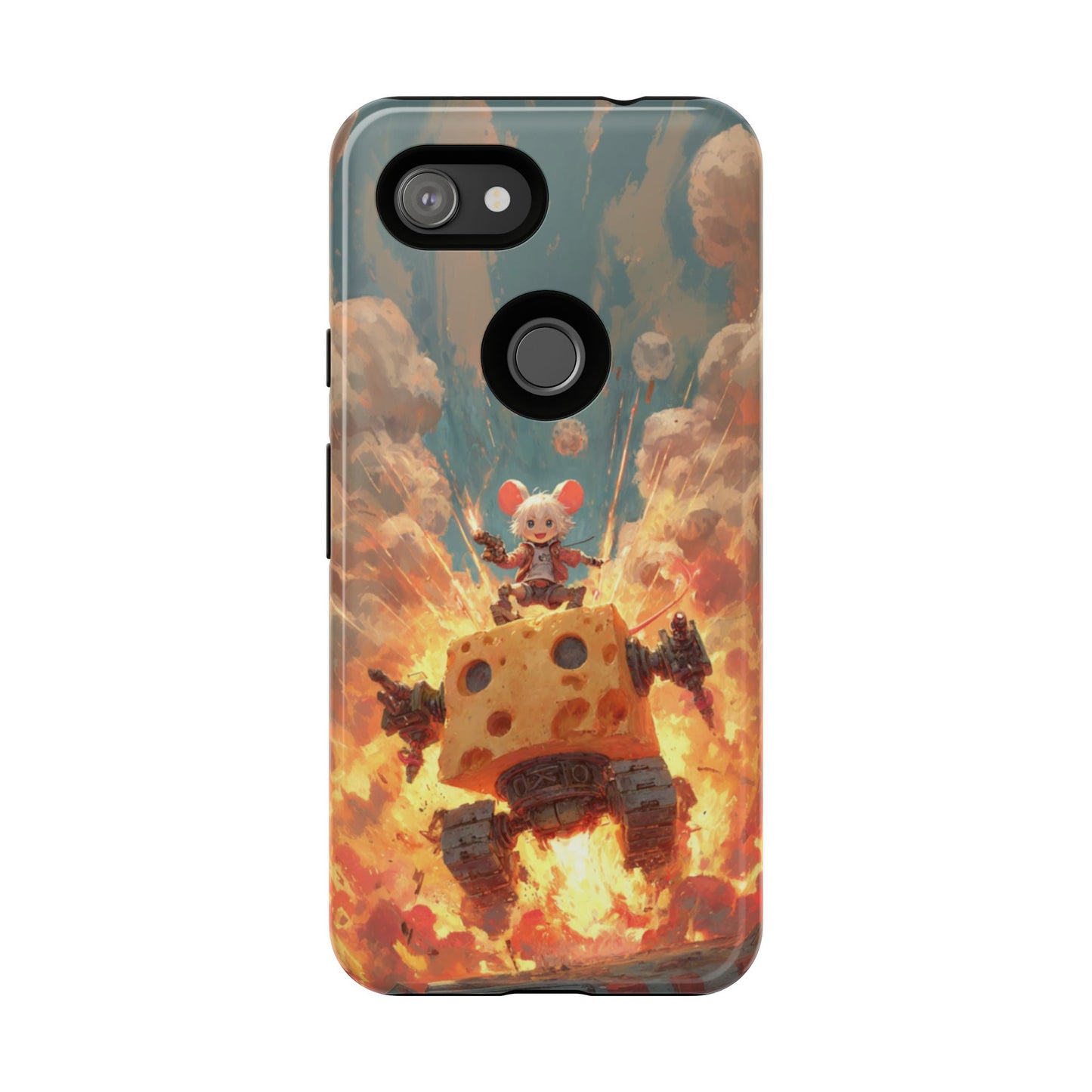 Battle Tank Mouse - Tough Google Pixel Case