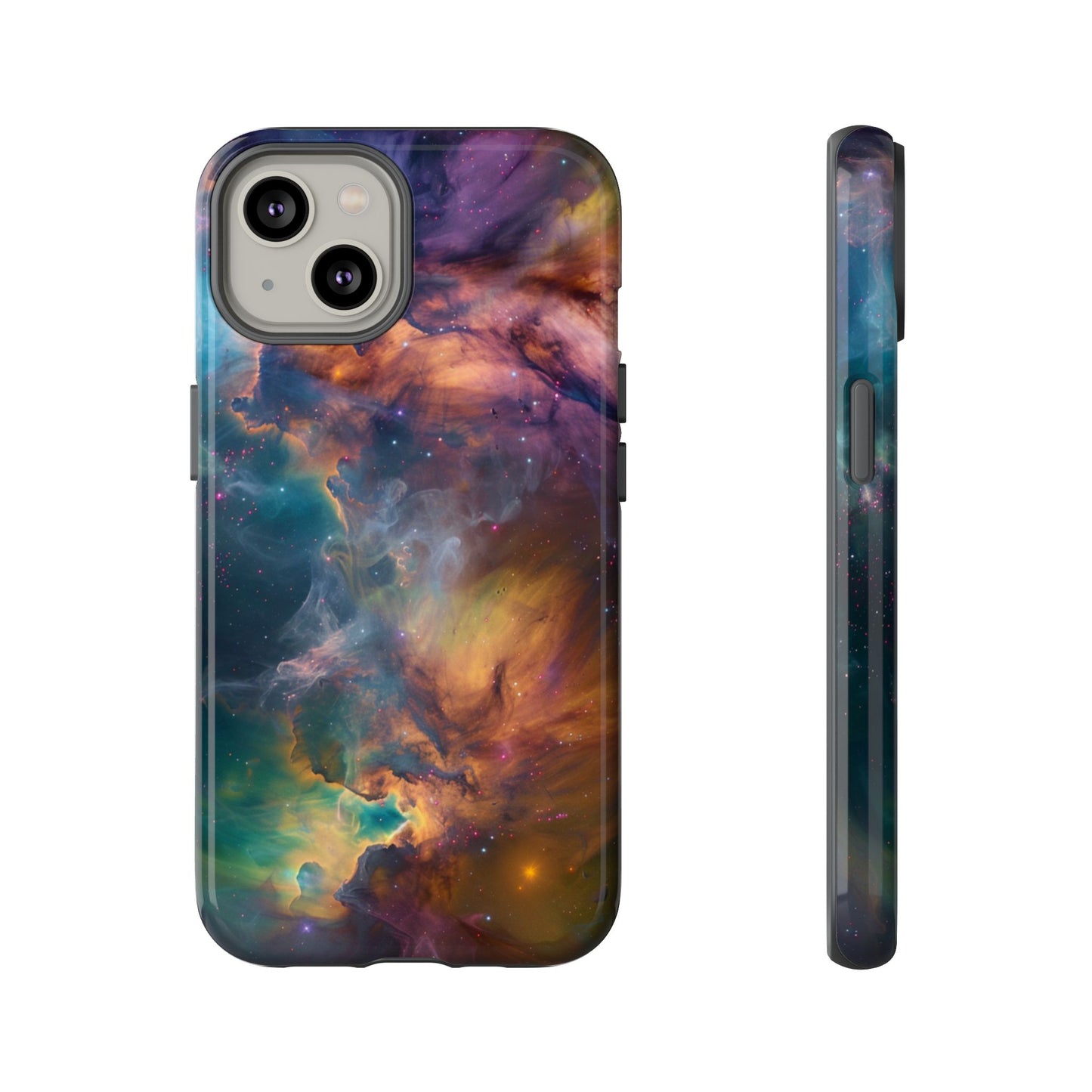 Celestial Nebula Drift – Tough iPhone Case