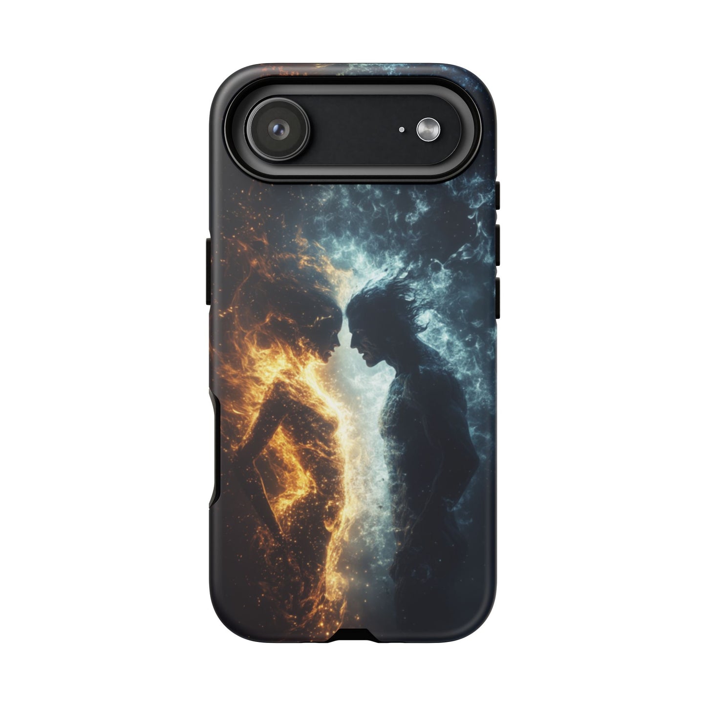 Fire & Frost Lovers - Tough iPhone Case