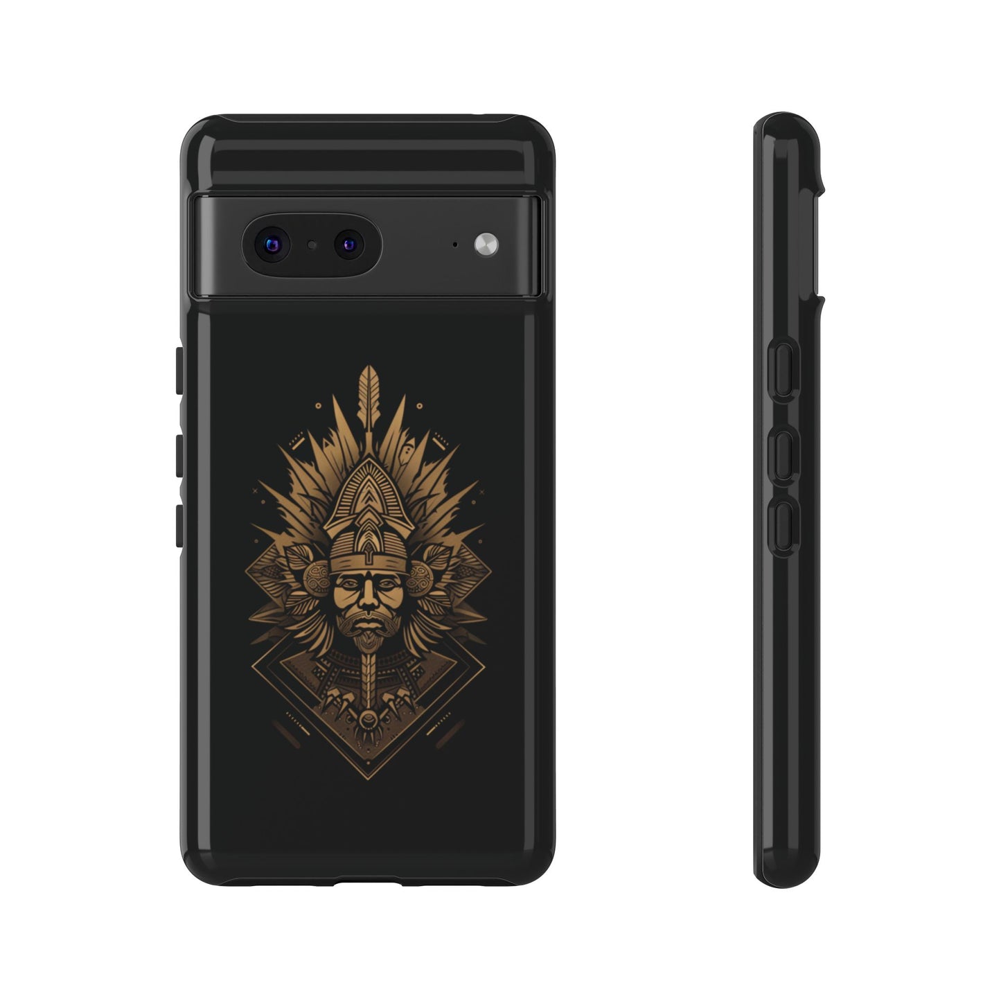 Golden Warrior Guardian - iPhone, Google Pixel, Samsung Galaxy