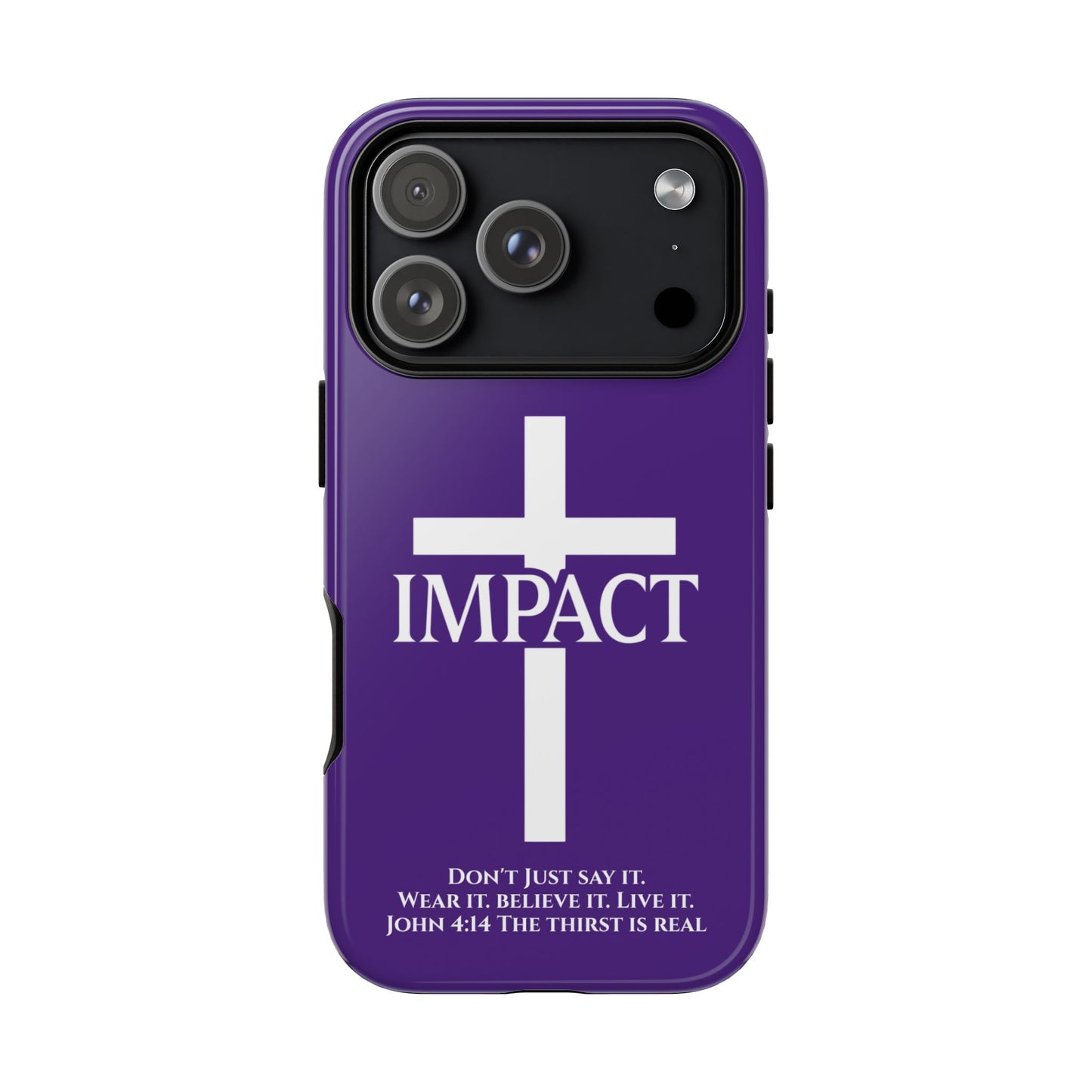 Impact Purple - Tough iPhone Case