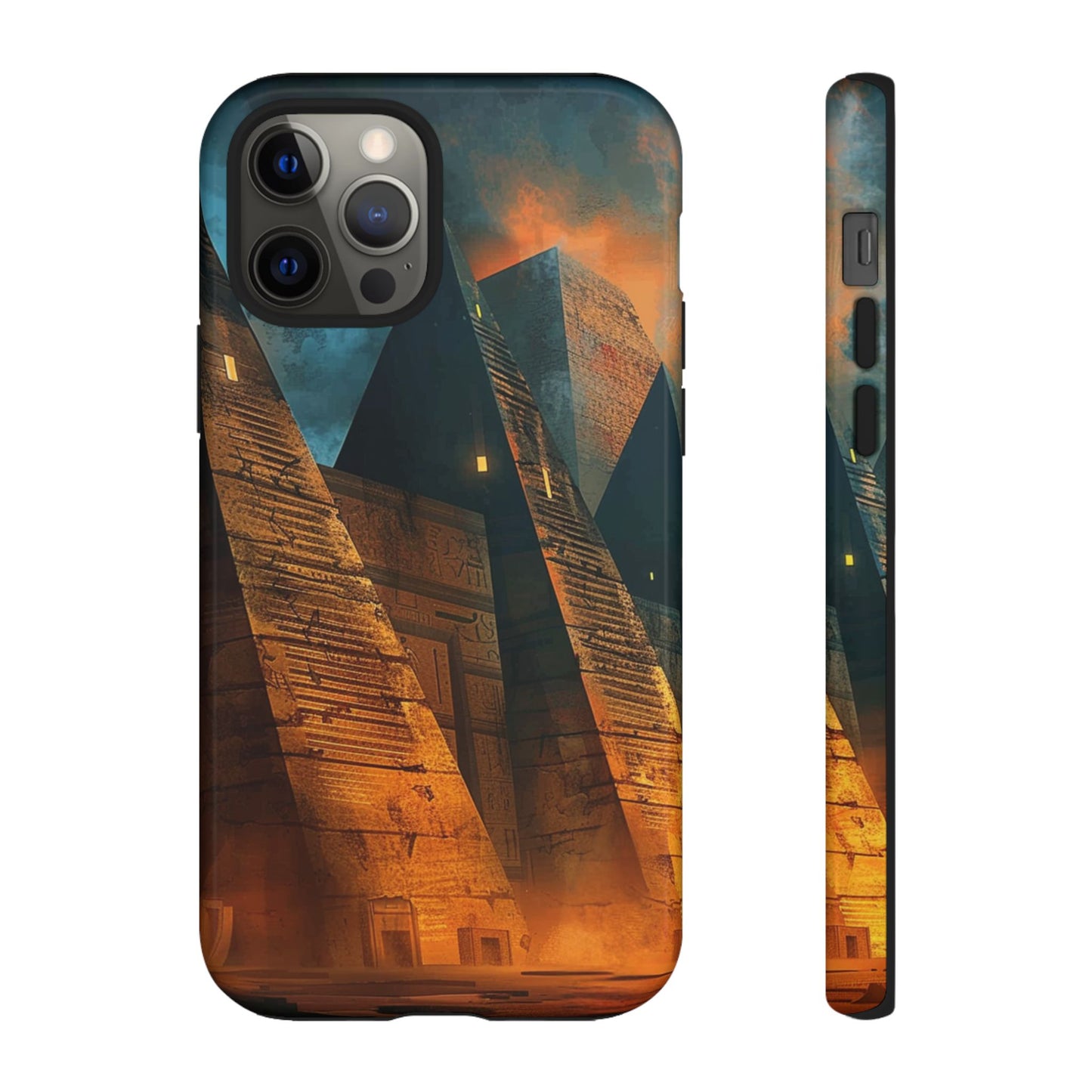 Ancient Egyptian Pyramids Sunset - Tough iPhone Case
