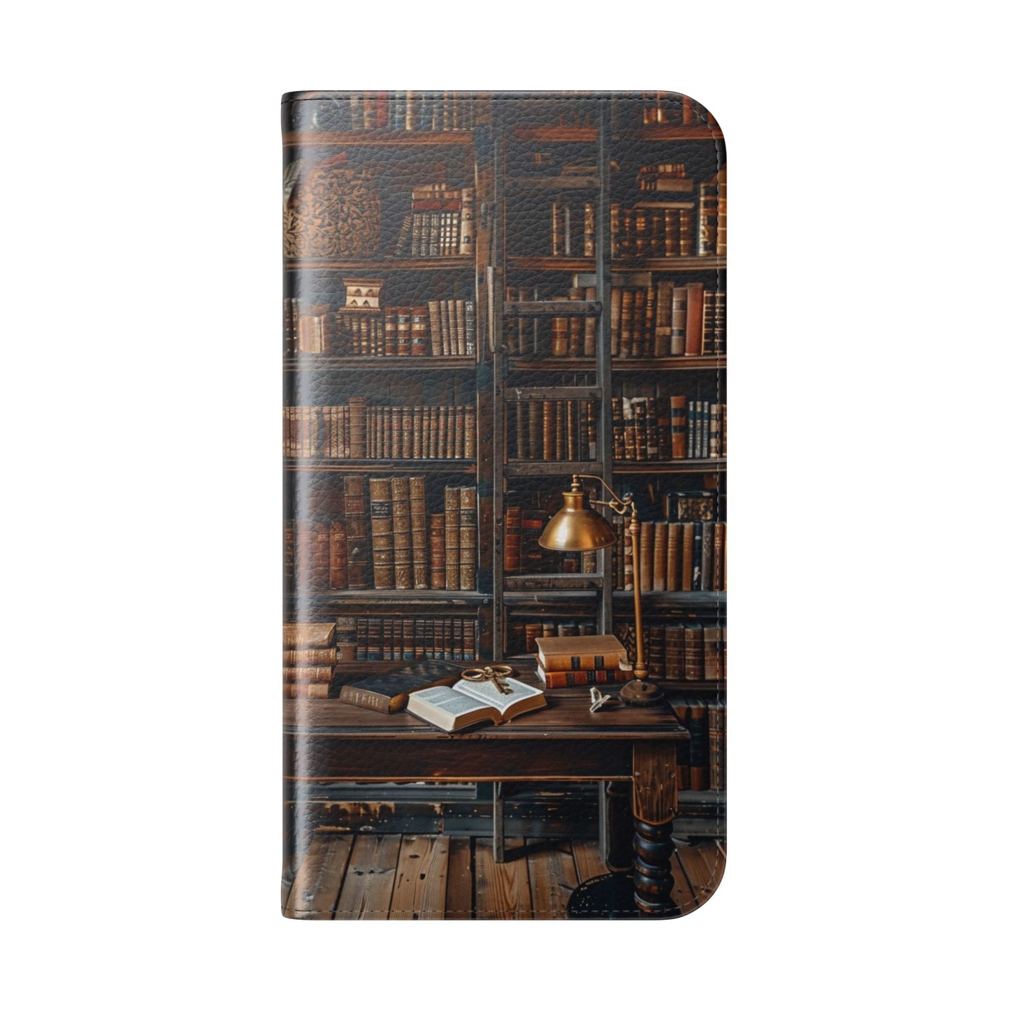 Old World Study - Wallet Flip Case