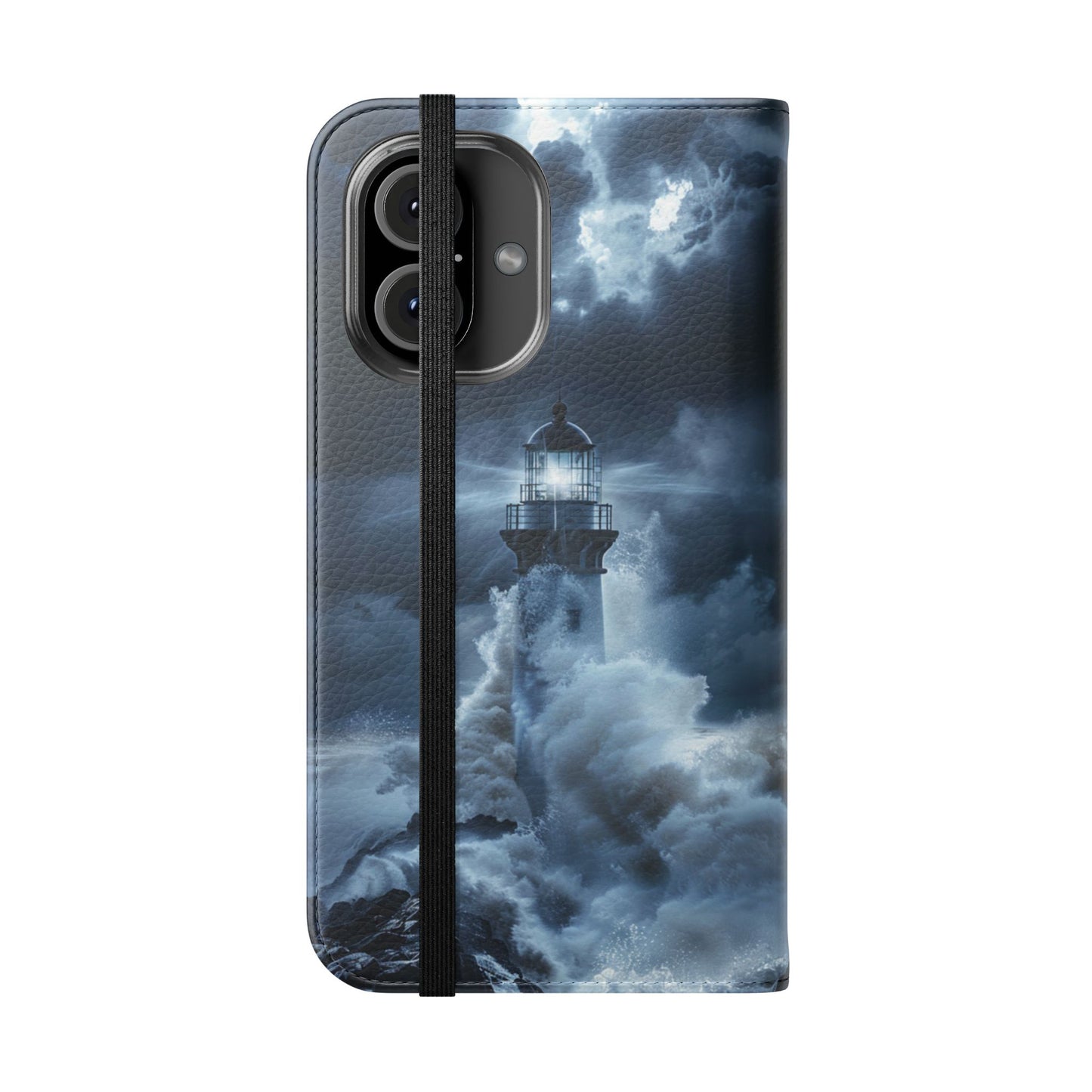 Stormbound Lighthouse - Wallet Flip Case