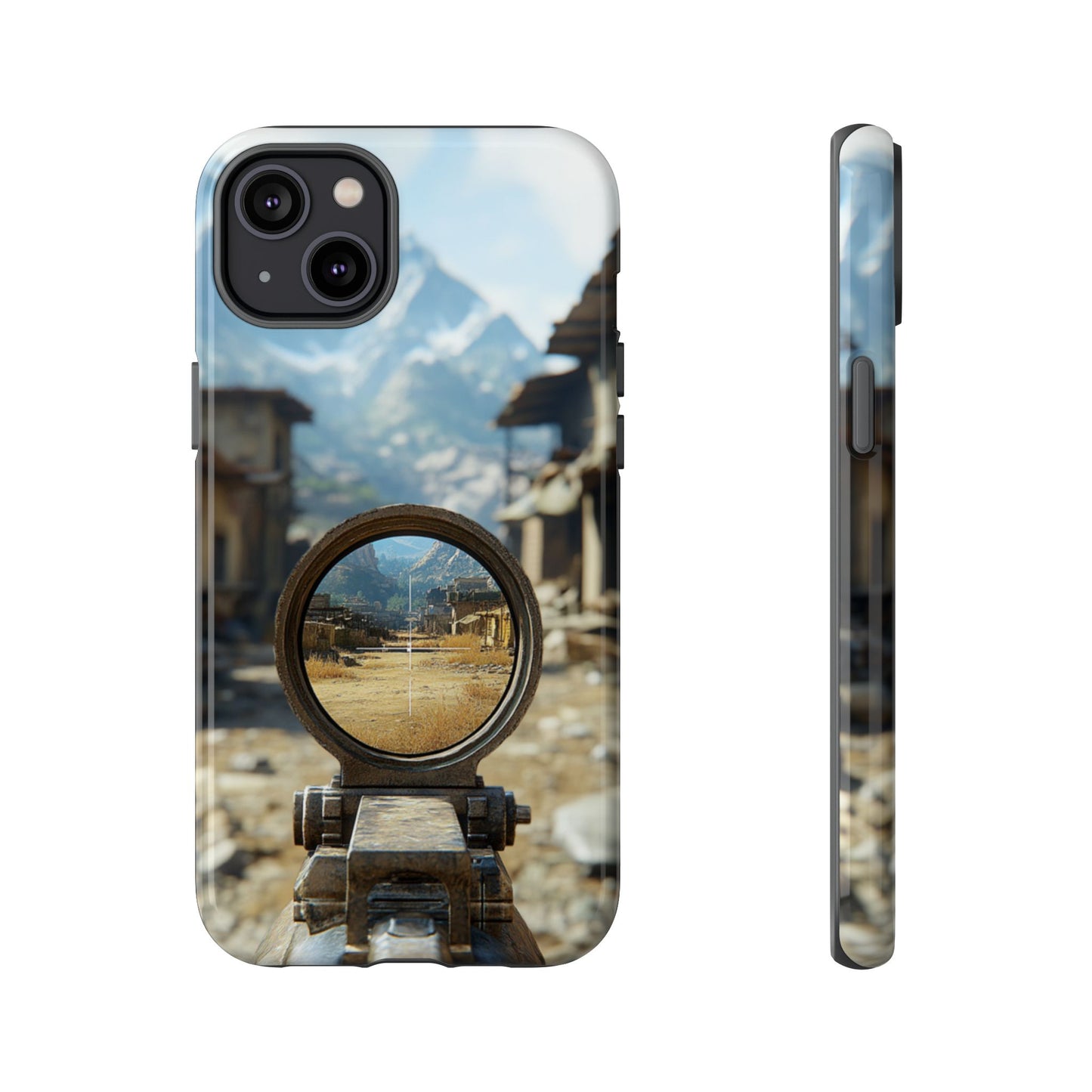Desert Sniper Focus - Tough iPhone Case