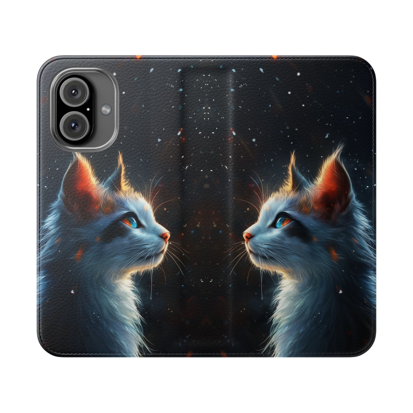 Starlight Cat - Wallet Flip Case
