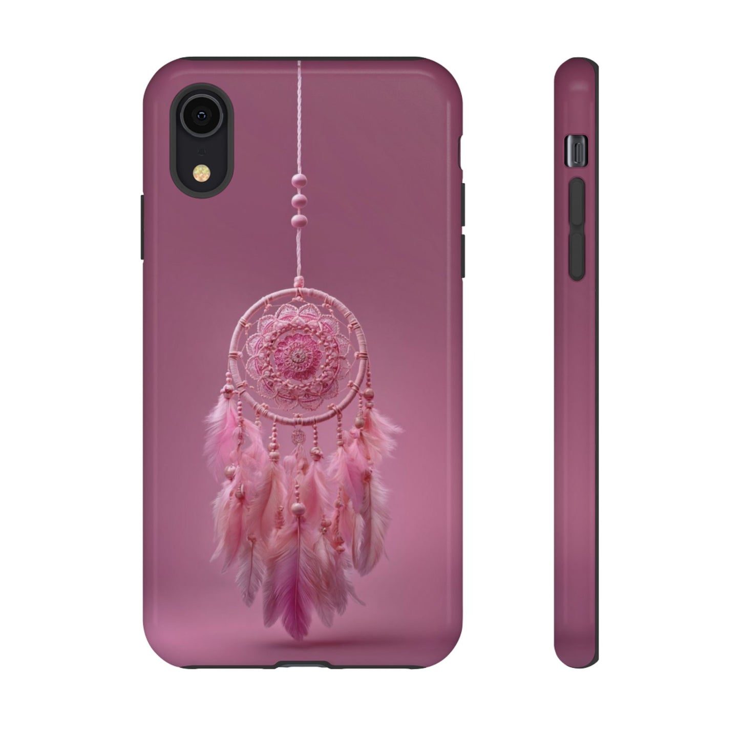 Pink Lace Dreamcatcher - Tough iPhone Case