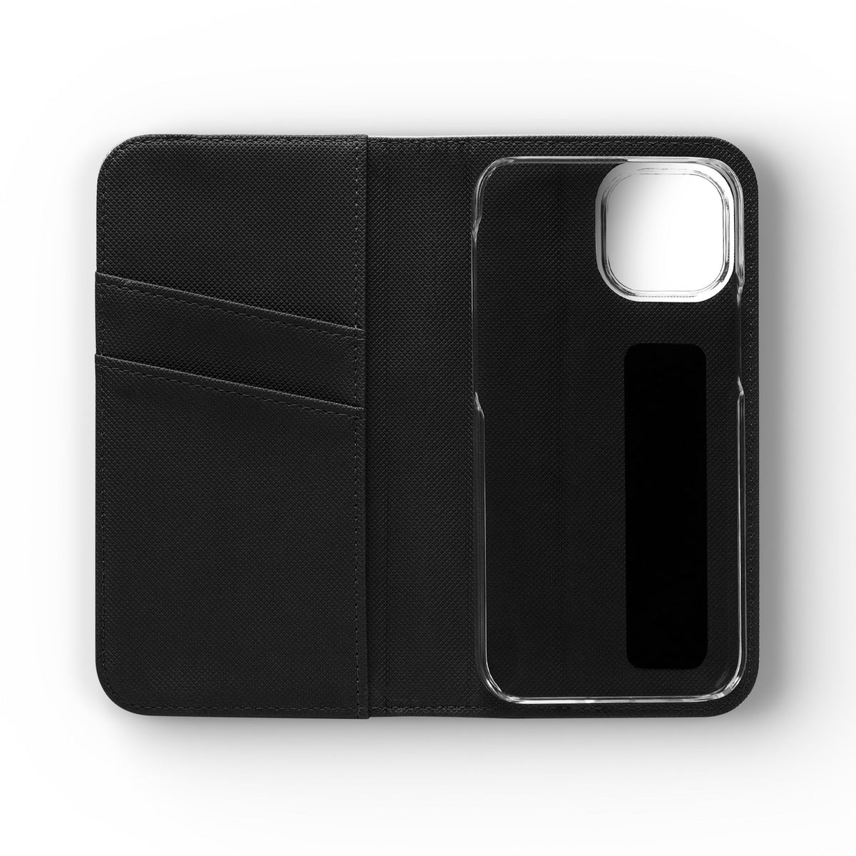 Blue Tech Matrix - Wallet Flip Case