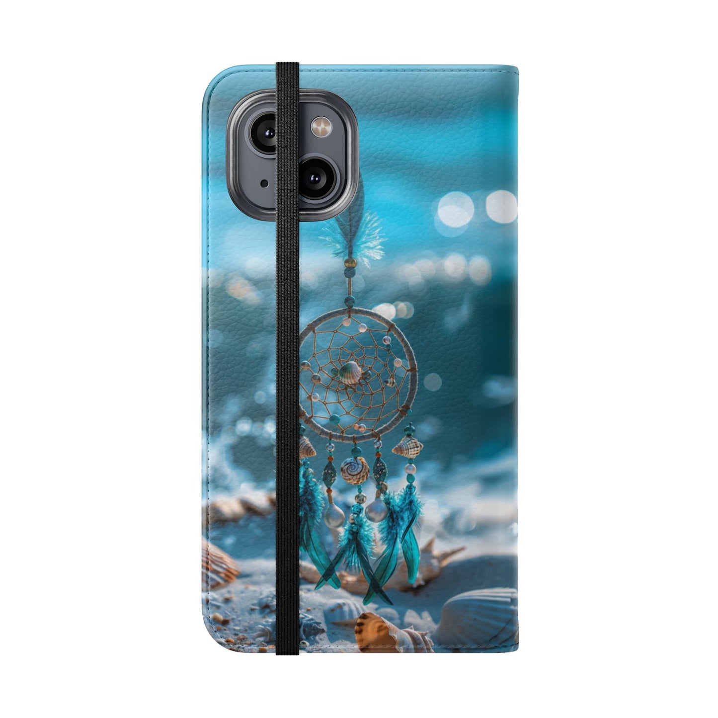 Ocean Beach Dreamcatcher - Wallet Flip Case