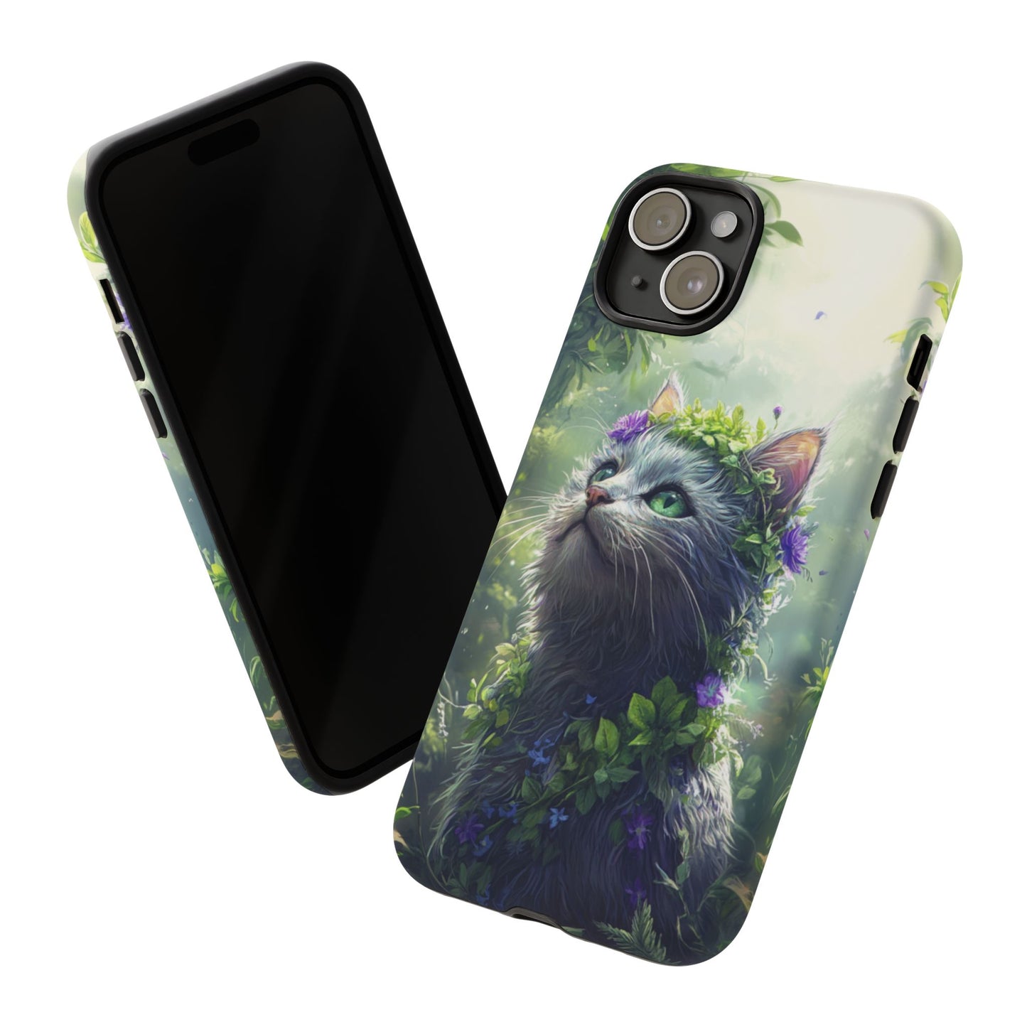 Nature’s Guardian Cat Phone Case – iPhone, Google Pixel, Samsung Galaxy