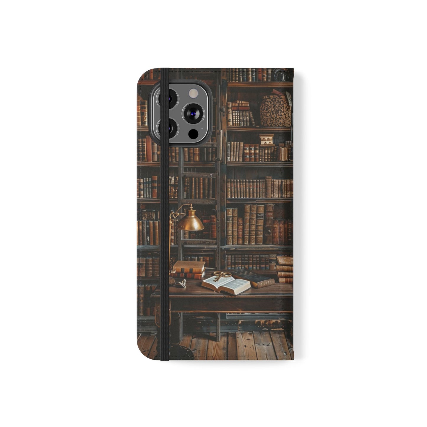 Old World Study - Wallet Flip Case