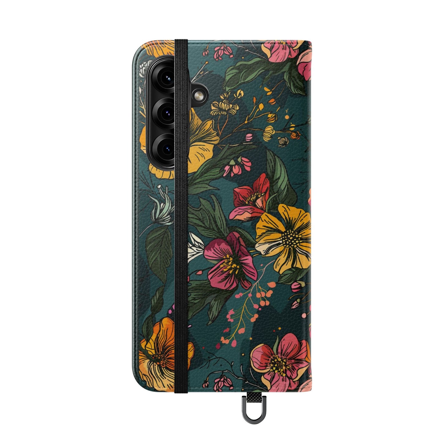 Vintage Floral Bloom - Wallet Flip Case