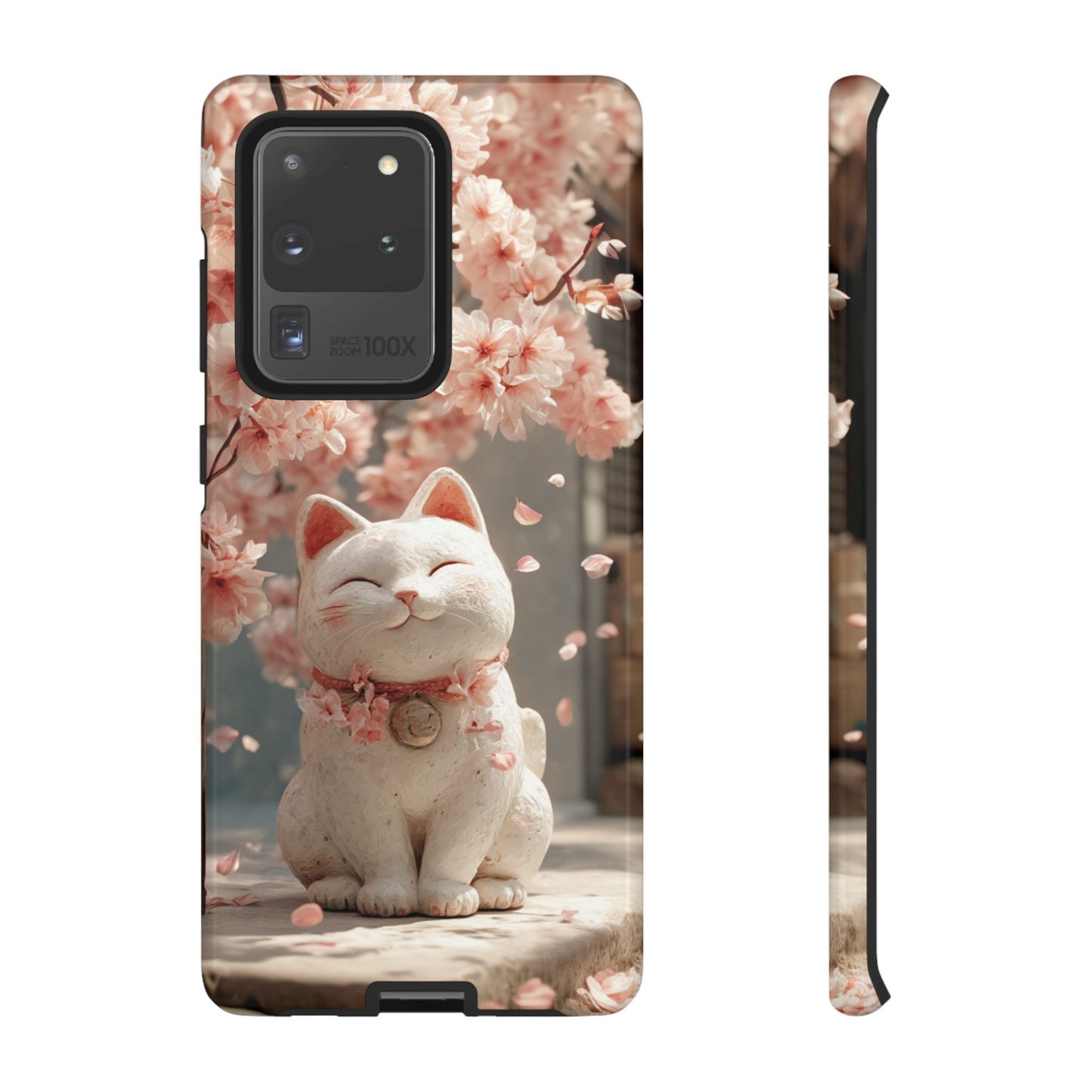 Sakura Lucky Cat - Tough Samsung Galaxy Case