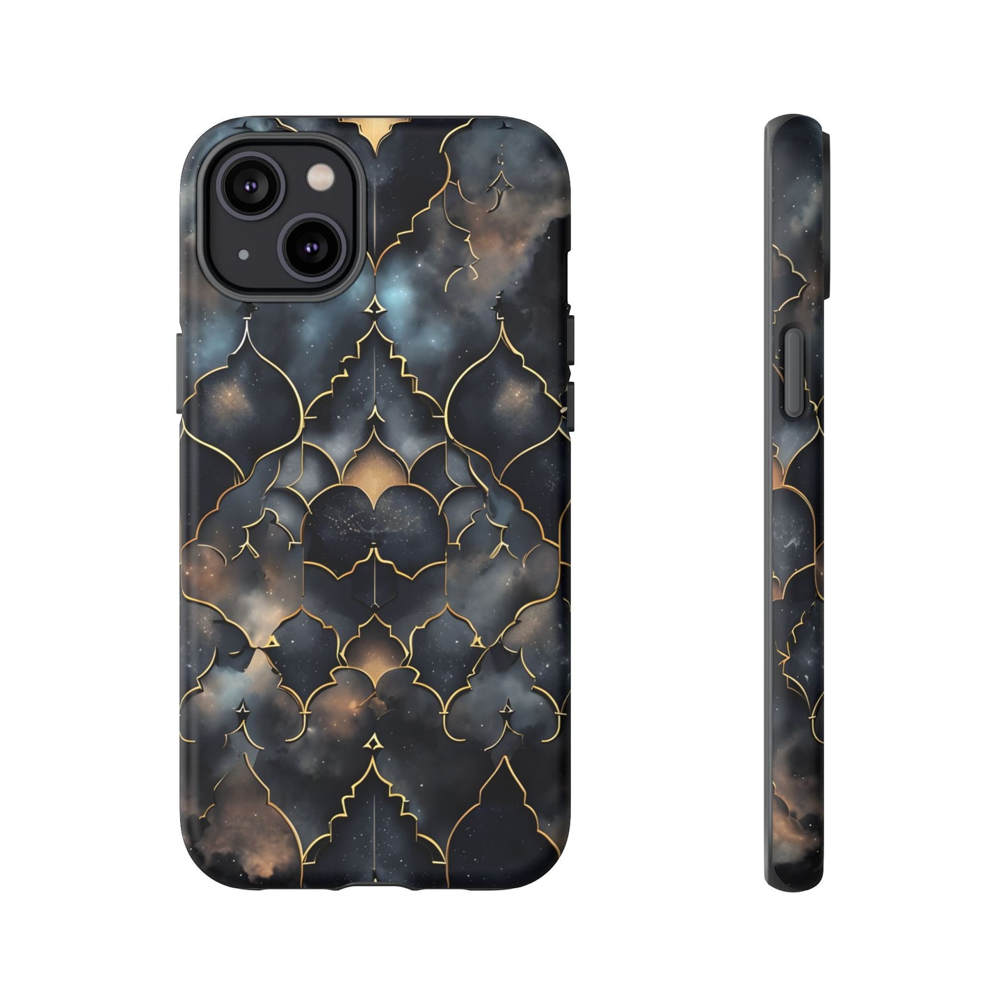 Celestial Mosaic: Cosmic Elegance Phone Case - iPhone, Google Pixel, Samsung Galaxy