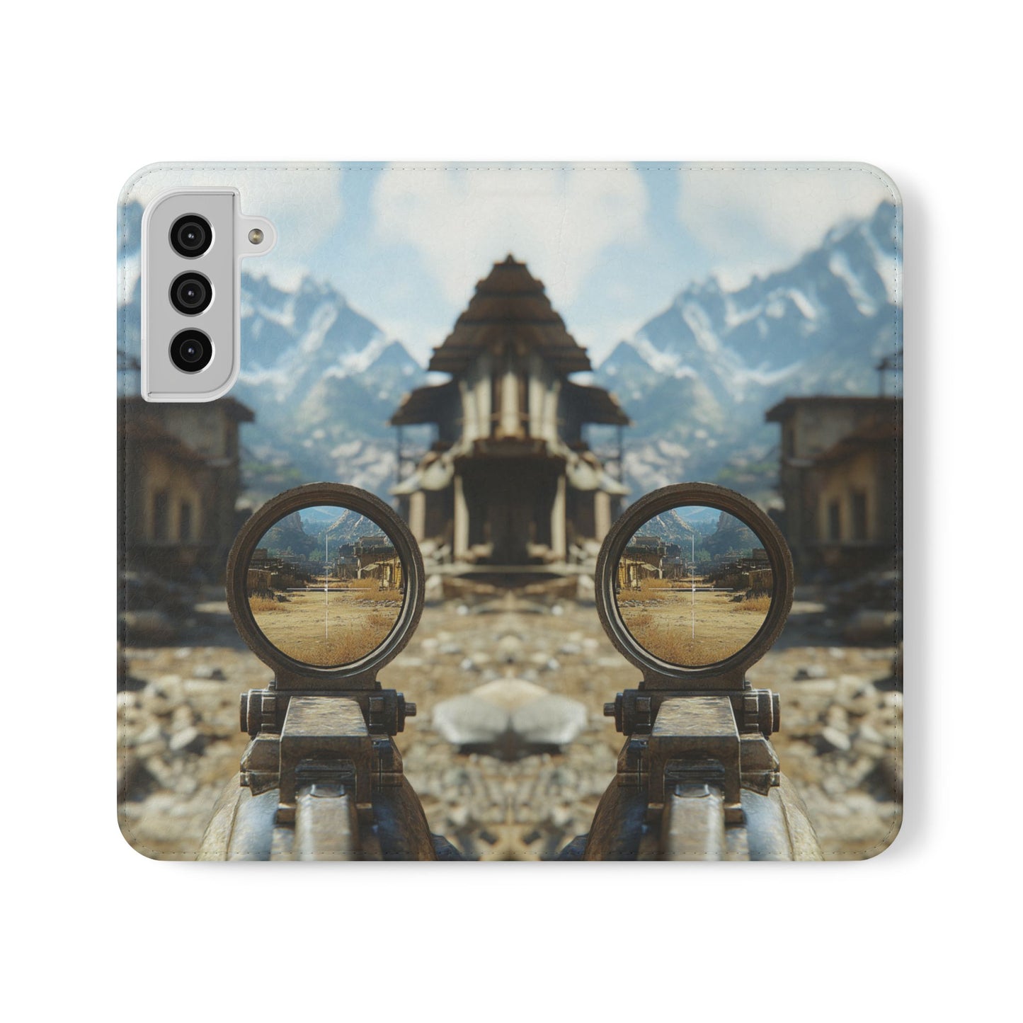 Desert Sniper Focus - Wallet Flip Case