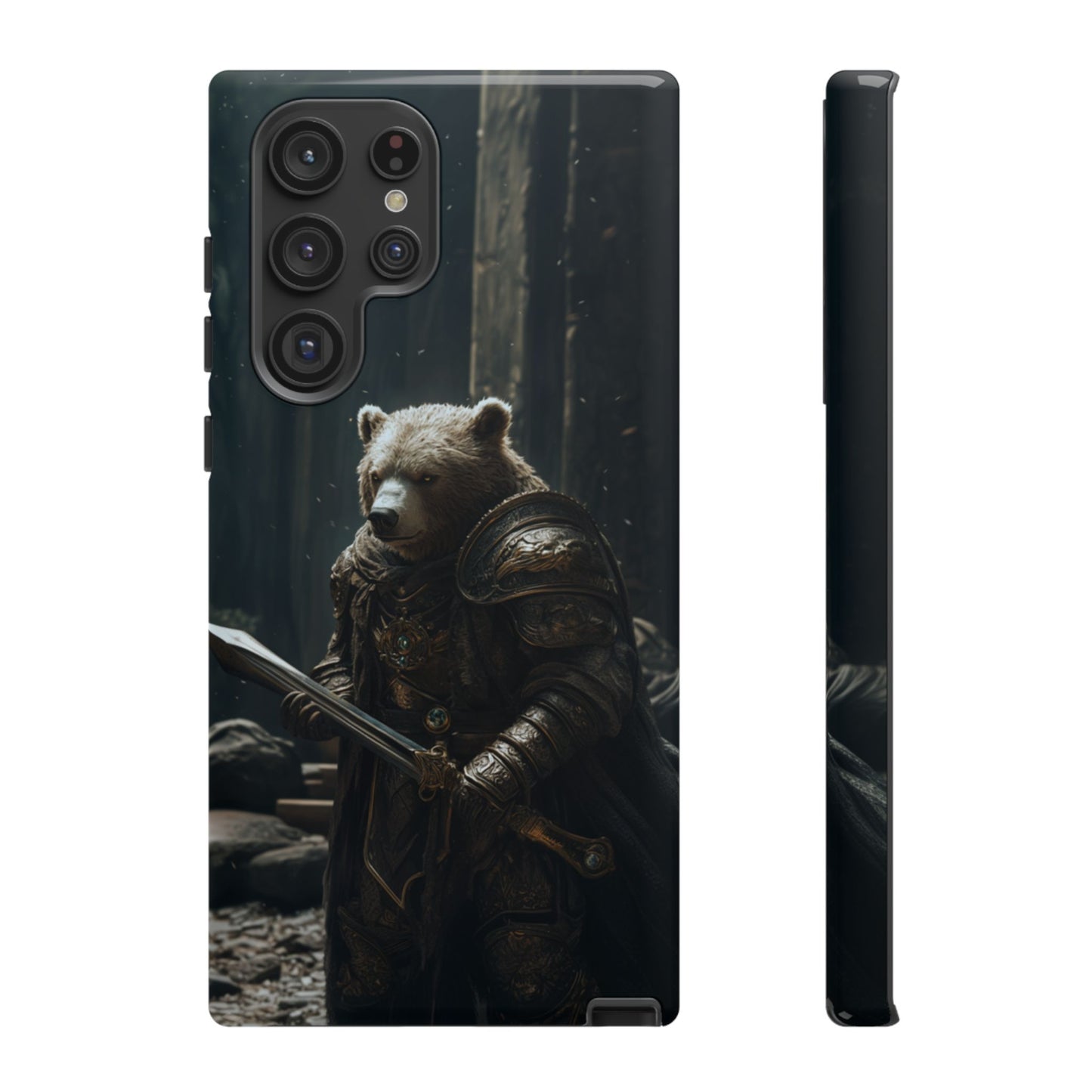 Medieval Bear Warrior Knight - Tough Samsung Galaxy Case