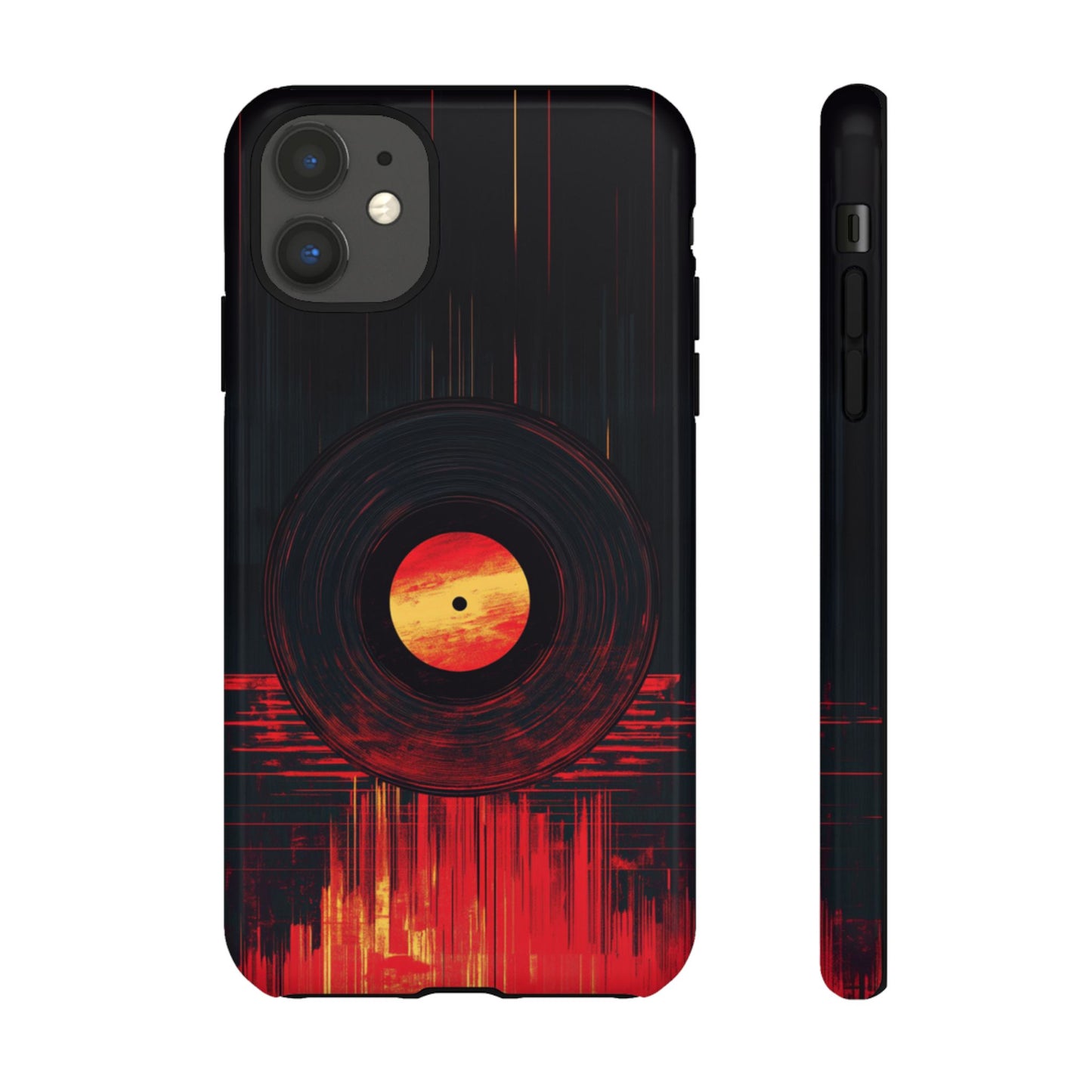 Retro Vinyl Record Phone Case - iPhone, Google Pixel, Samsung Galaxy