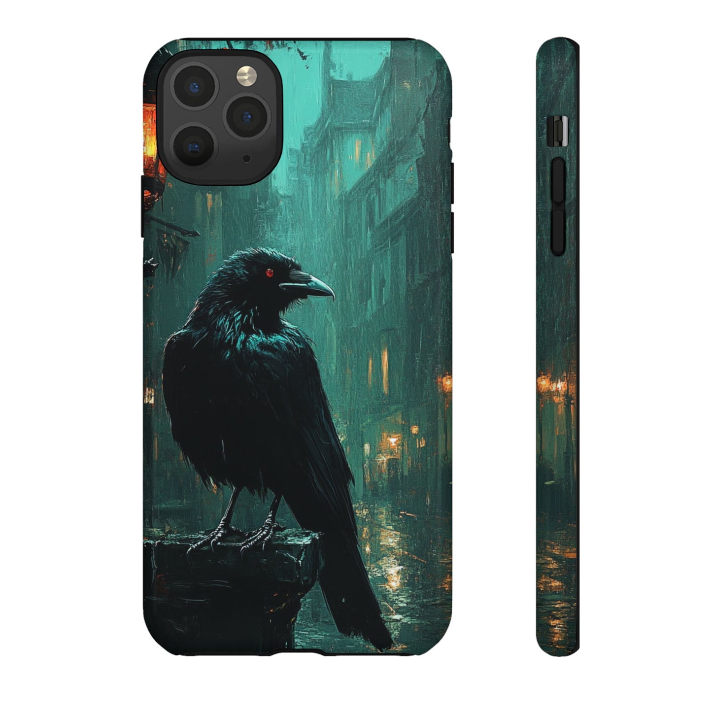 Victorian Raven - Tough iPhone Case