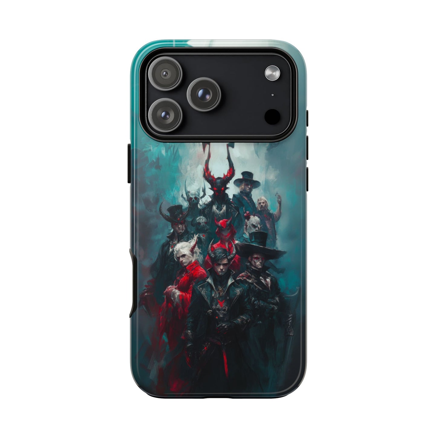 Dark Fantasy Demon Hunters - Tough iPhone Case