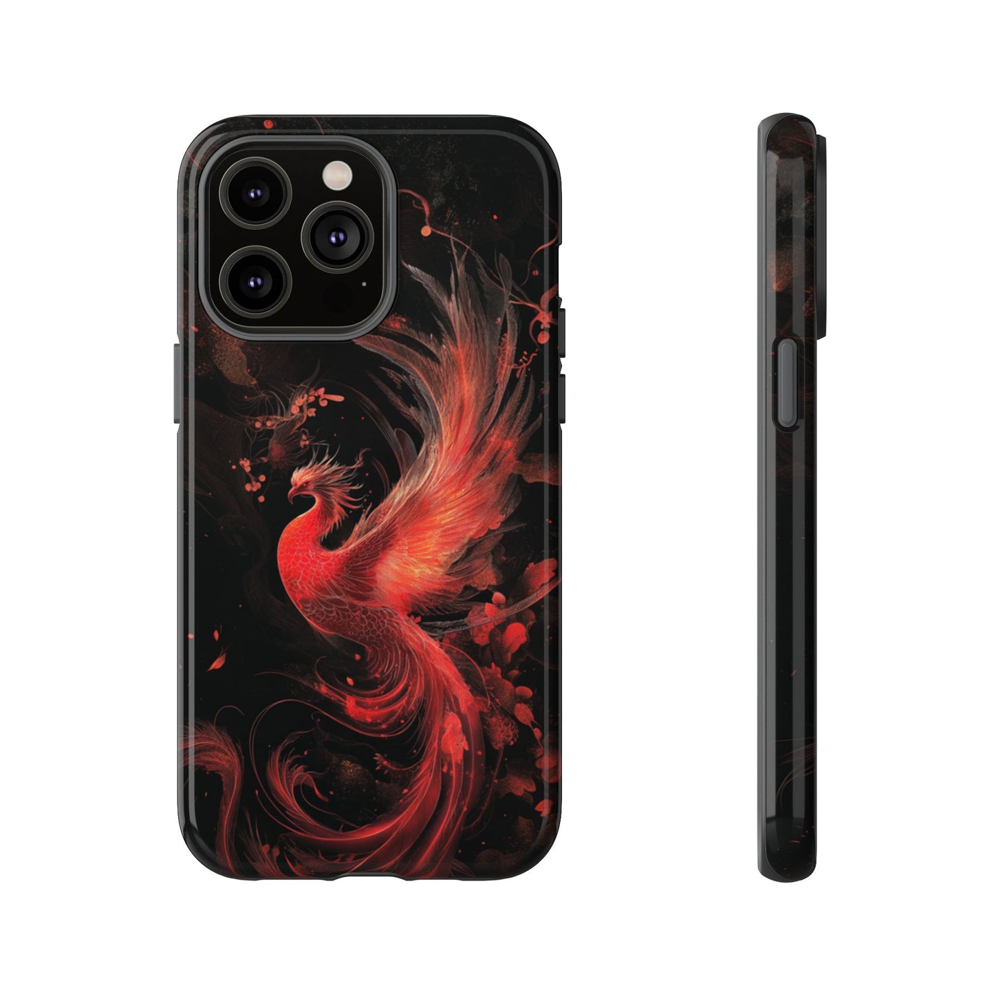 Crimson Phoenix - Tough iPhone Case