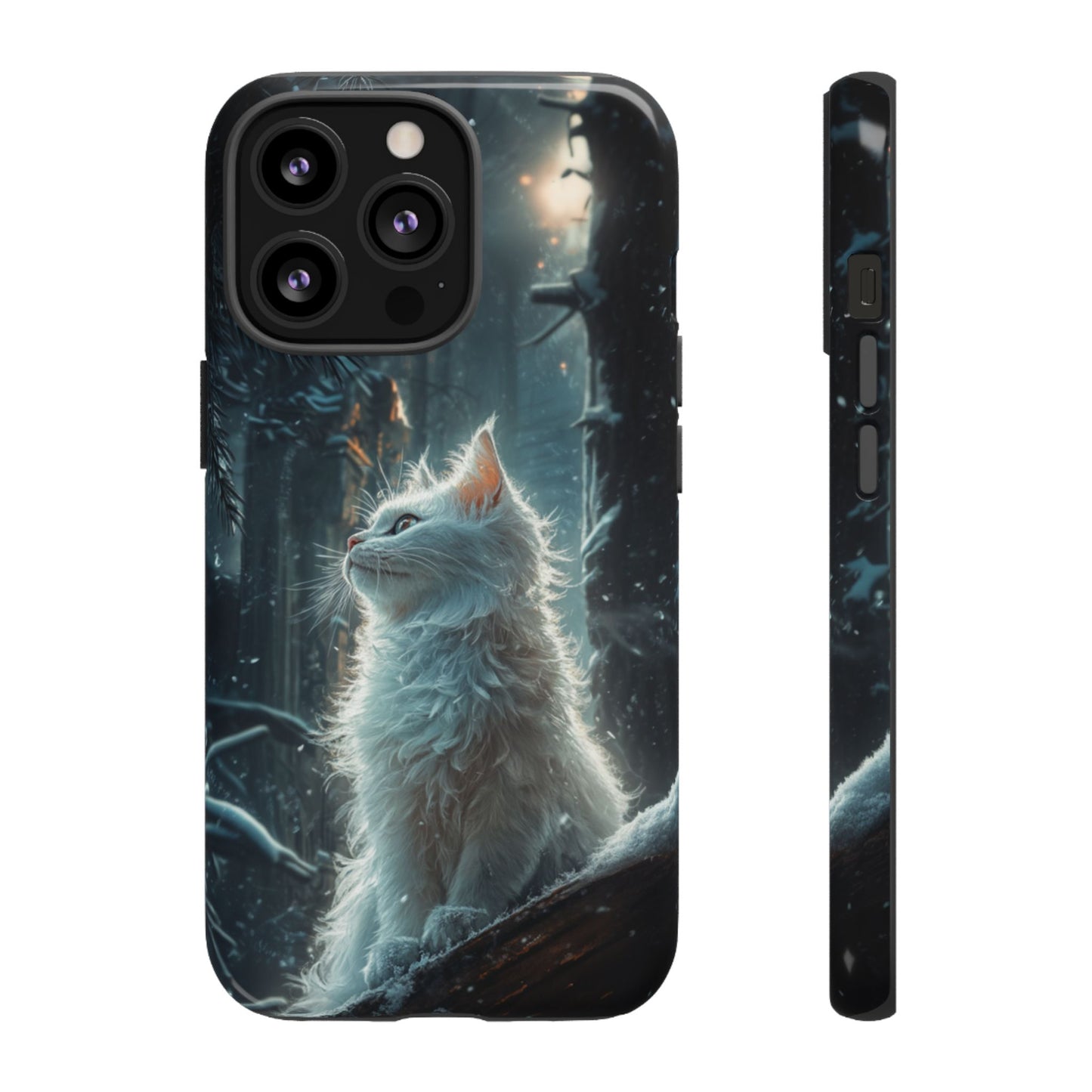 Winter Spirit Cat - Tough iPhone Case