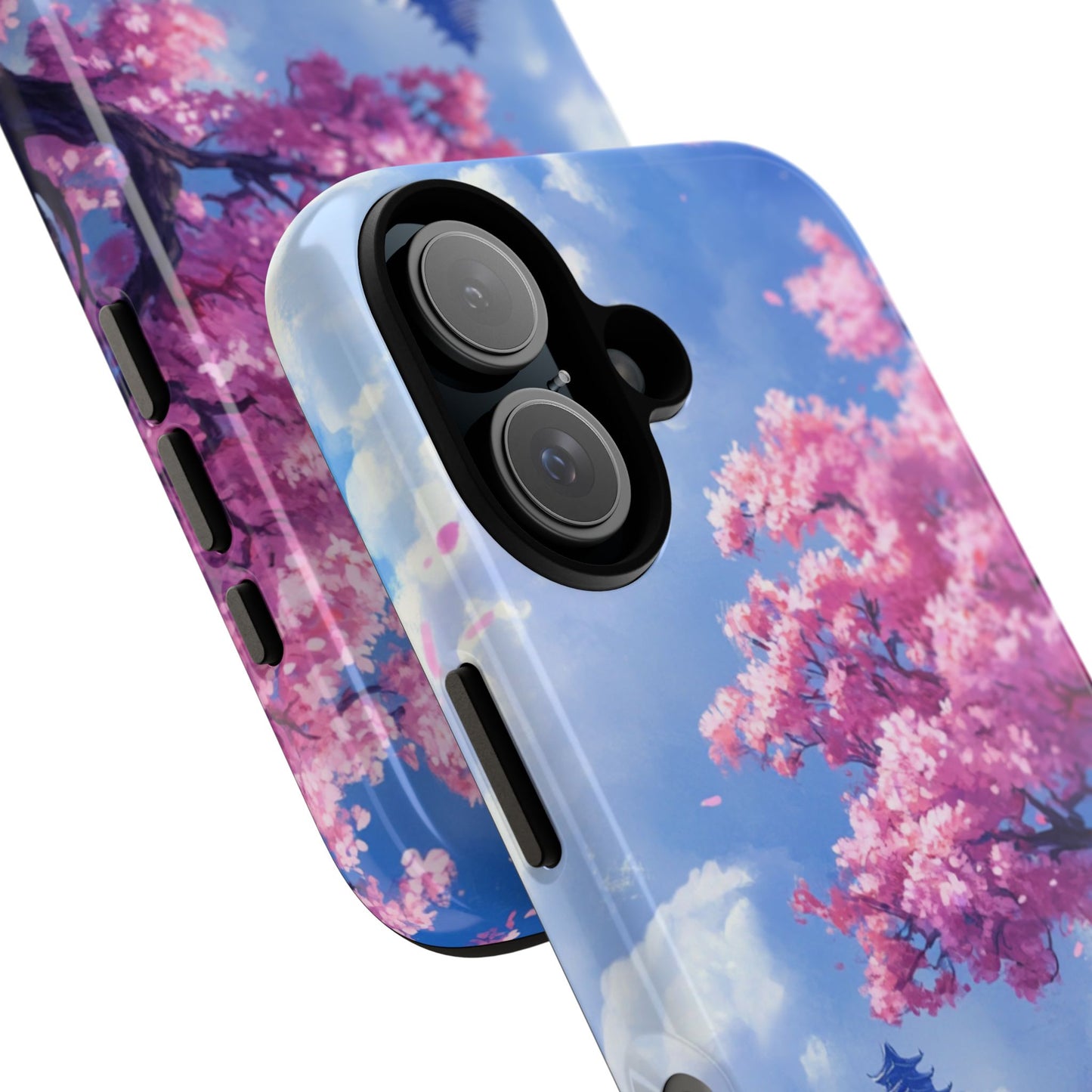 Sakura Sky Temple - Tough iPhone Case