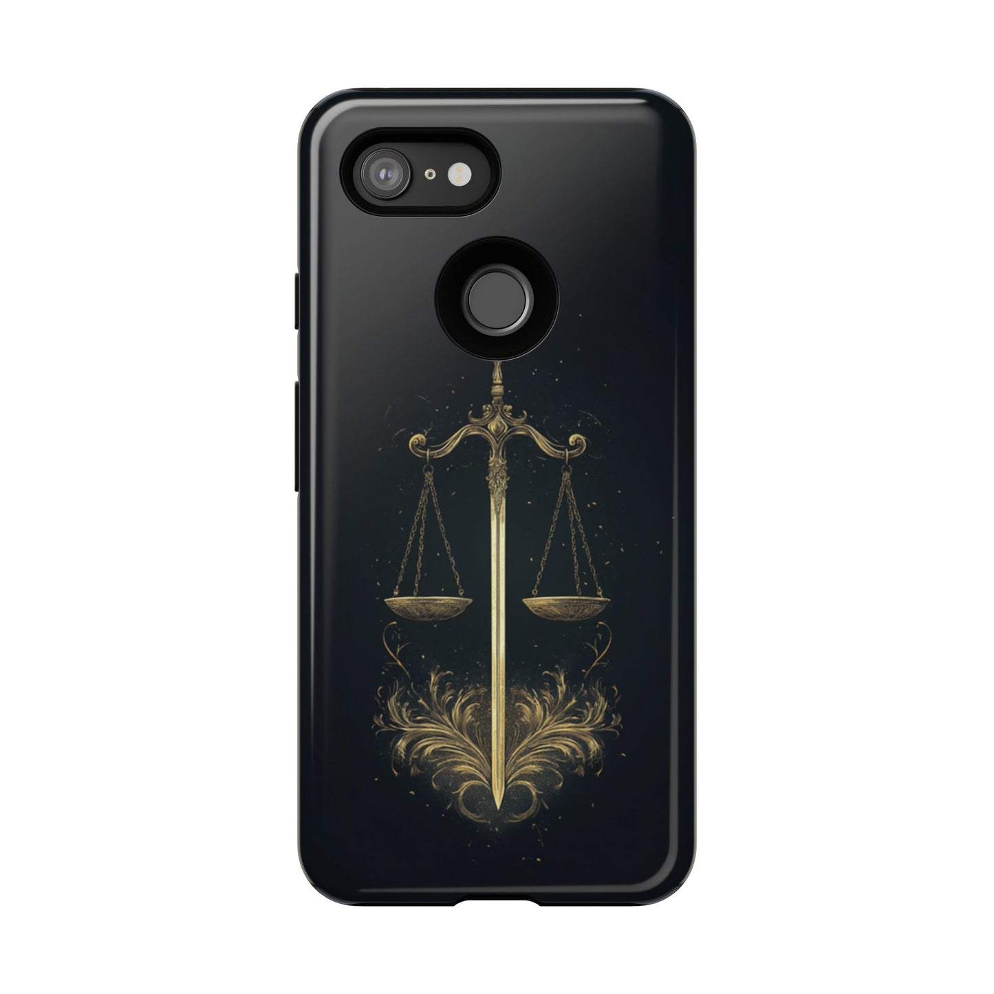 Libra Gilded Balance – Tough Google Pixel Case