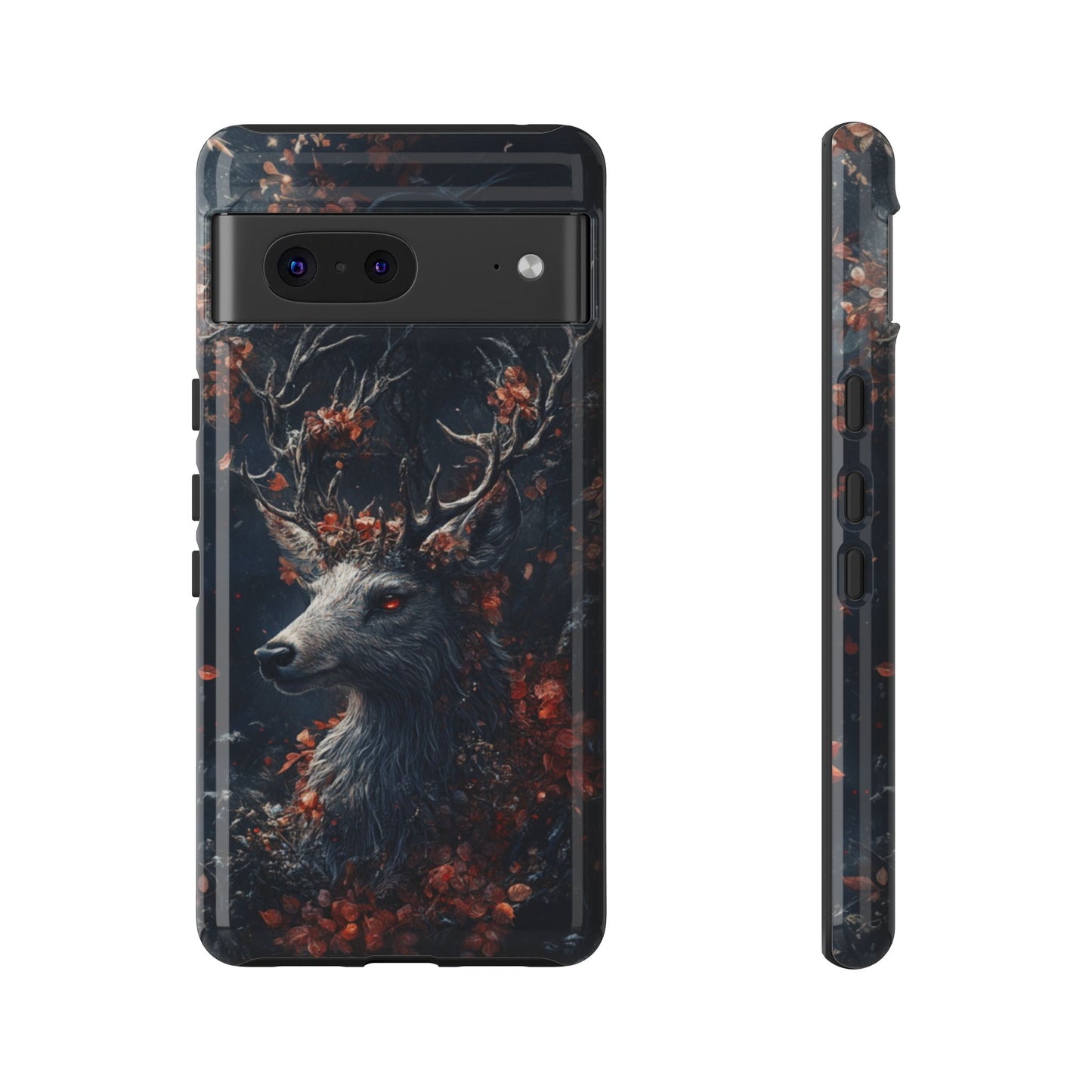 Crimson Stag Blossom – Tough Google Pixel Case
