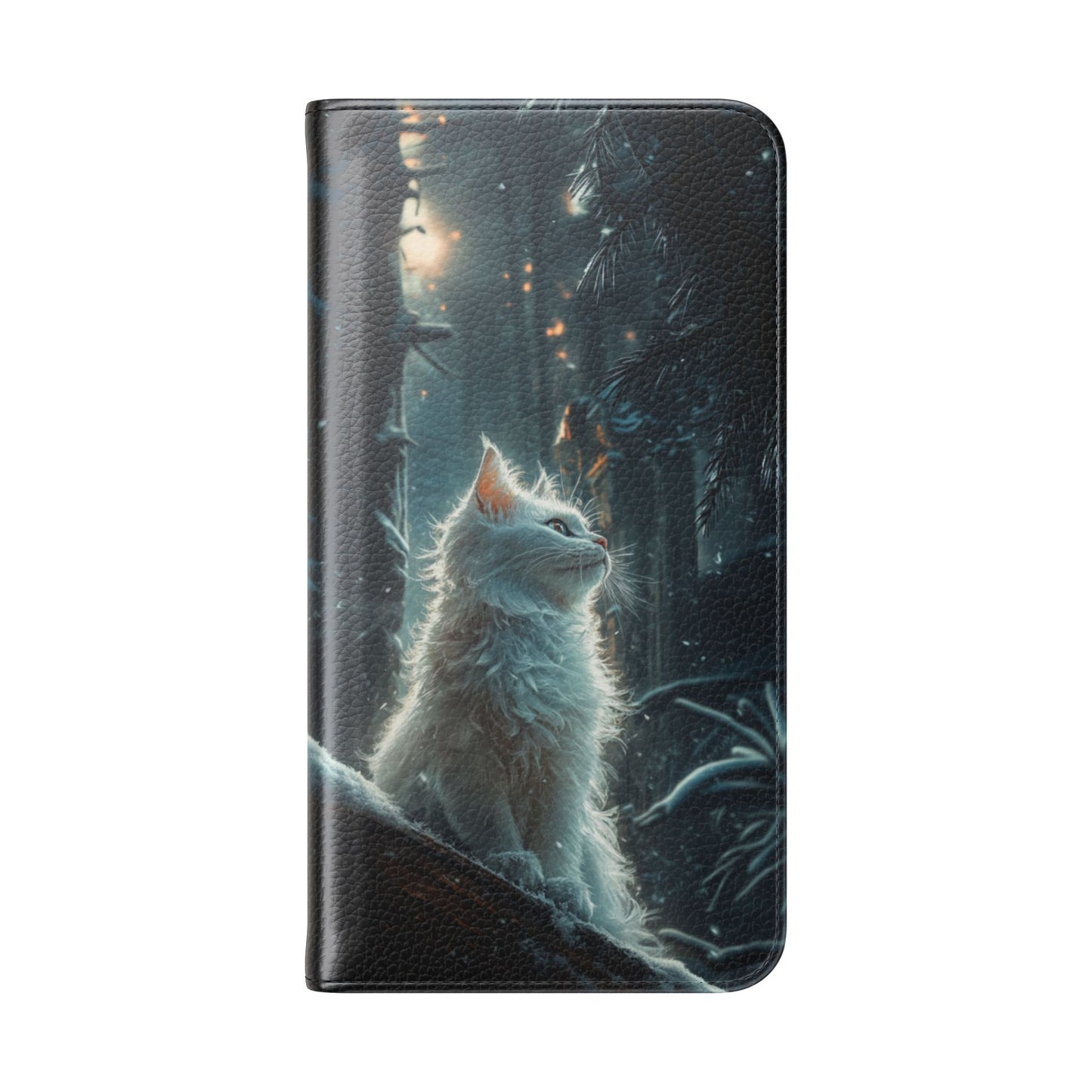 Winter Spirit Cat - Wallet Flip Case