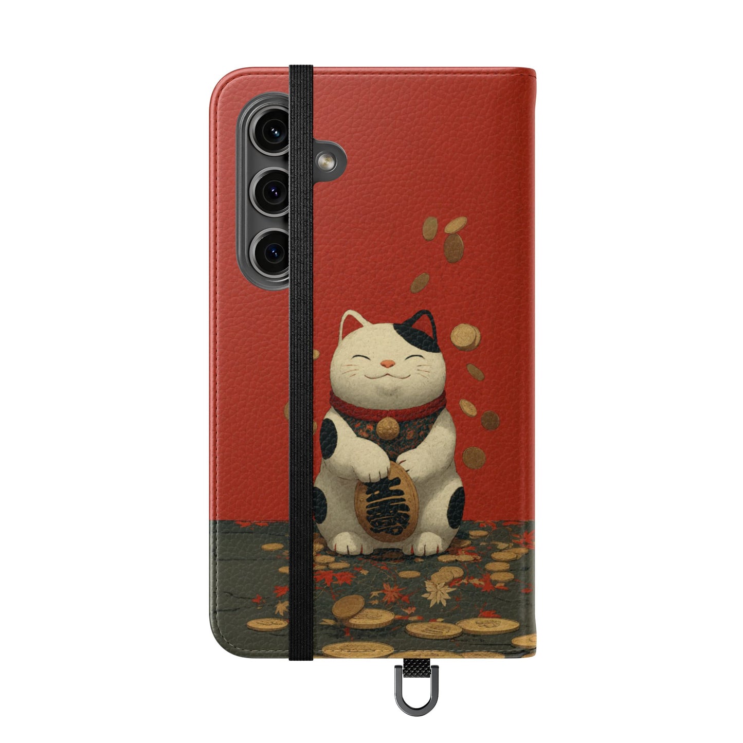 Lucky Cat - Wallet Flip Case