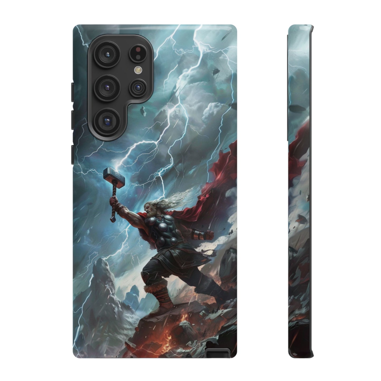 Thor Lightning Storm - Tough Samsung Galaxy Case