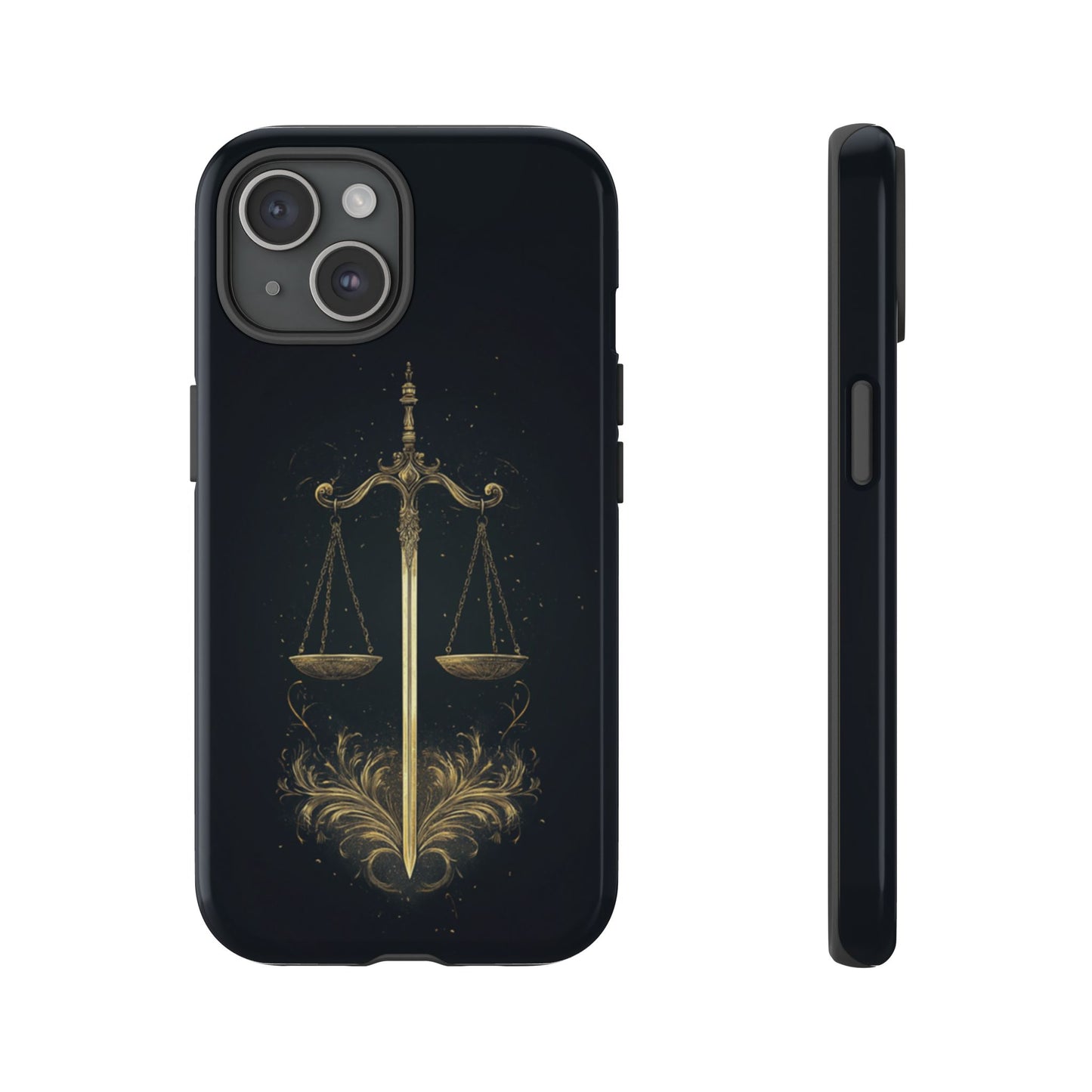 Libra Gilded Balance – Tough iPhone Case