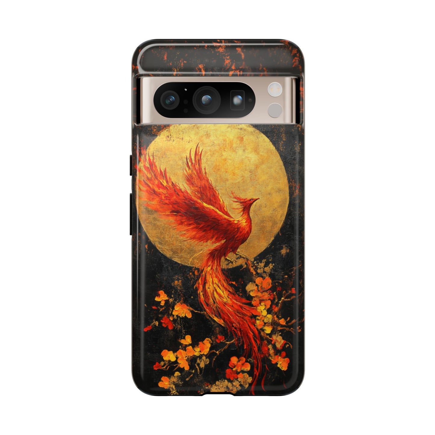 Golden Phoenix Rise – Tough Google Pixel Case