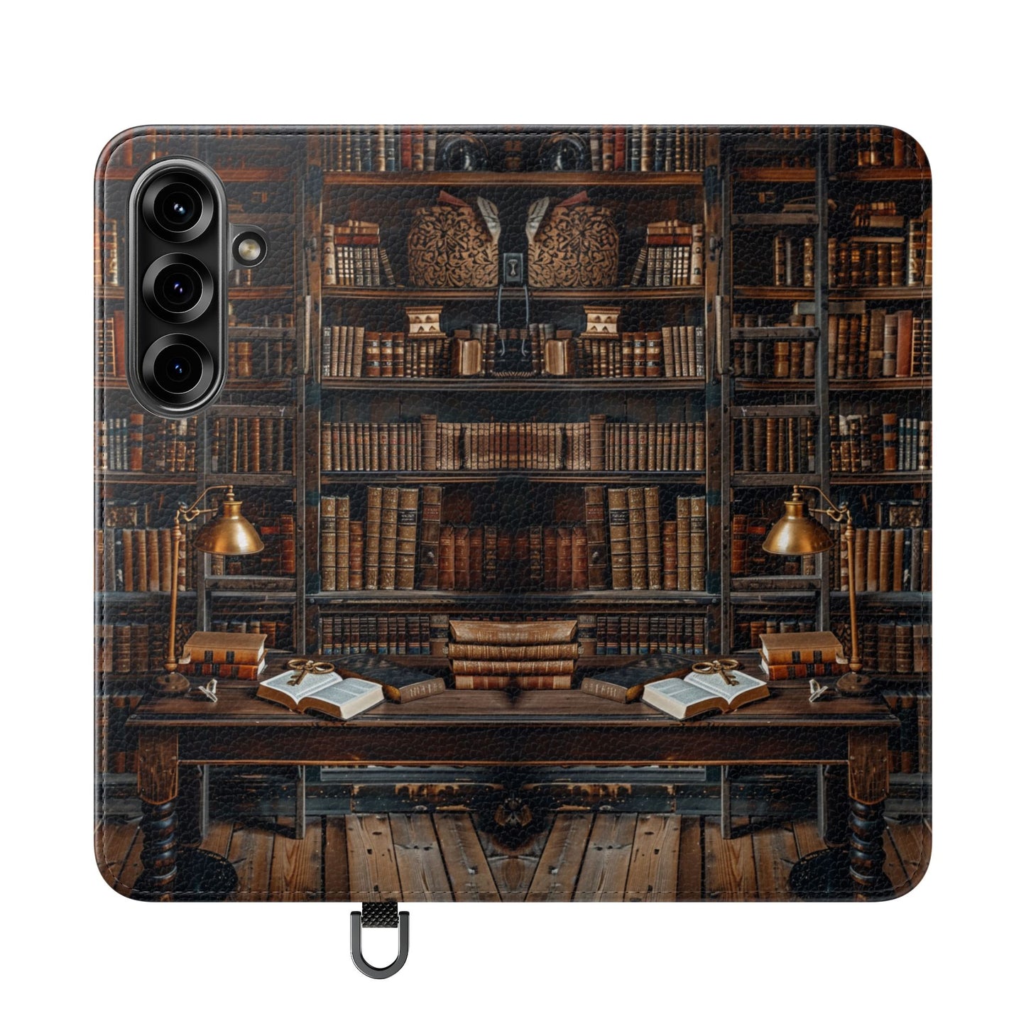 Old World Study - Wallet Flip Case