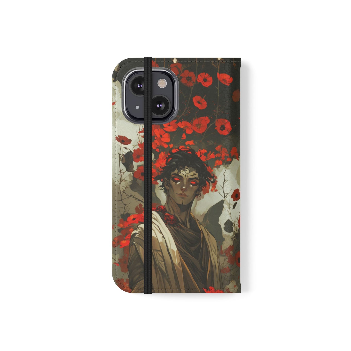 Zagreus Blood Poppies - Wallet Flip Case